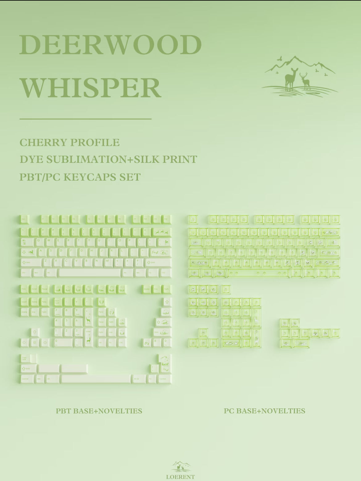 Preorder Prebuilt Aluminum Customized Mechanical Keyboard Rich98 Green Set