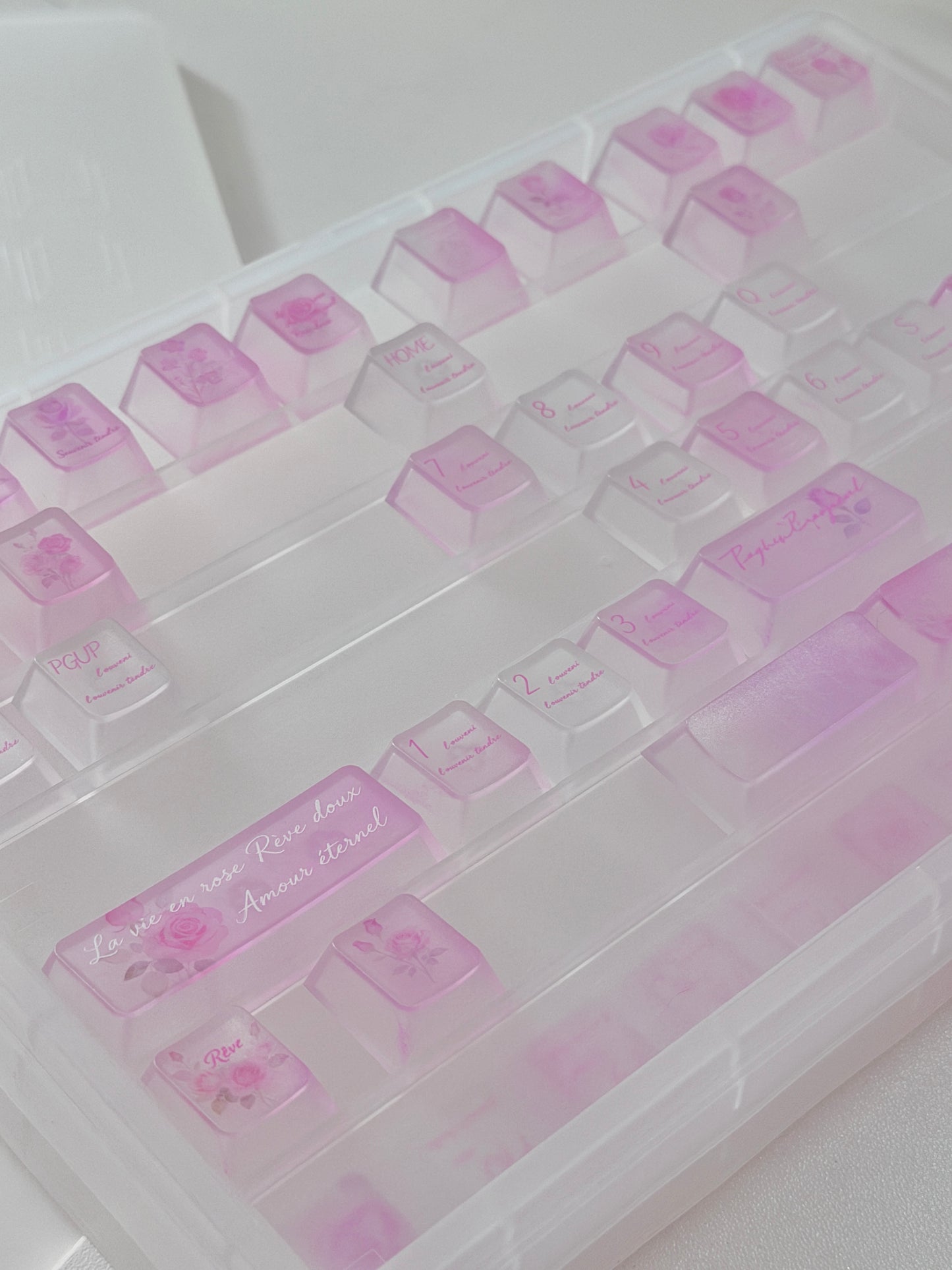ONLY 1 Instock Prebuilt Aluminum Custom Mechanical Keyboard Meletrix ZOOM65V3 Pink Set