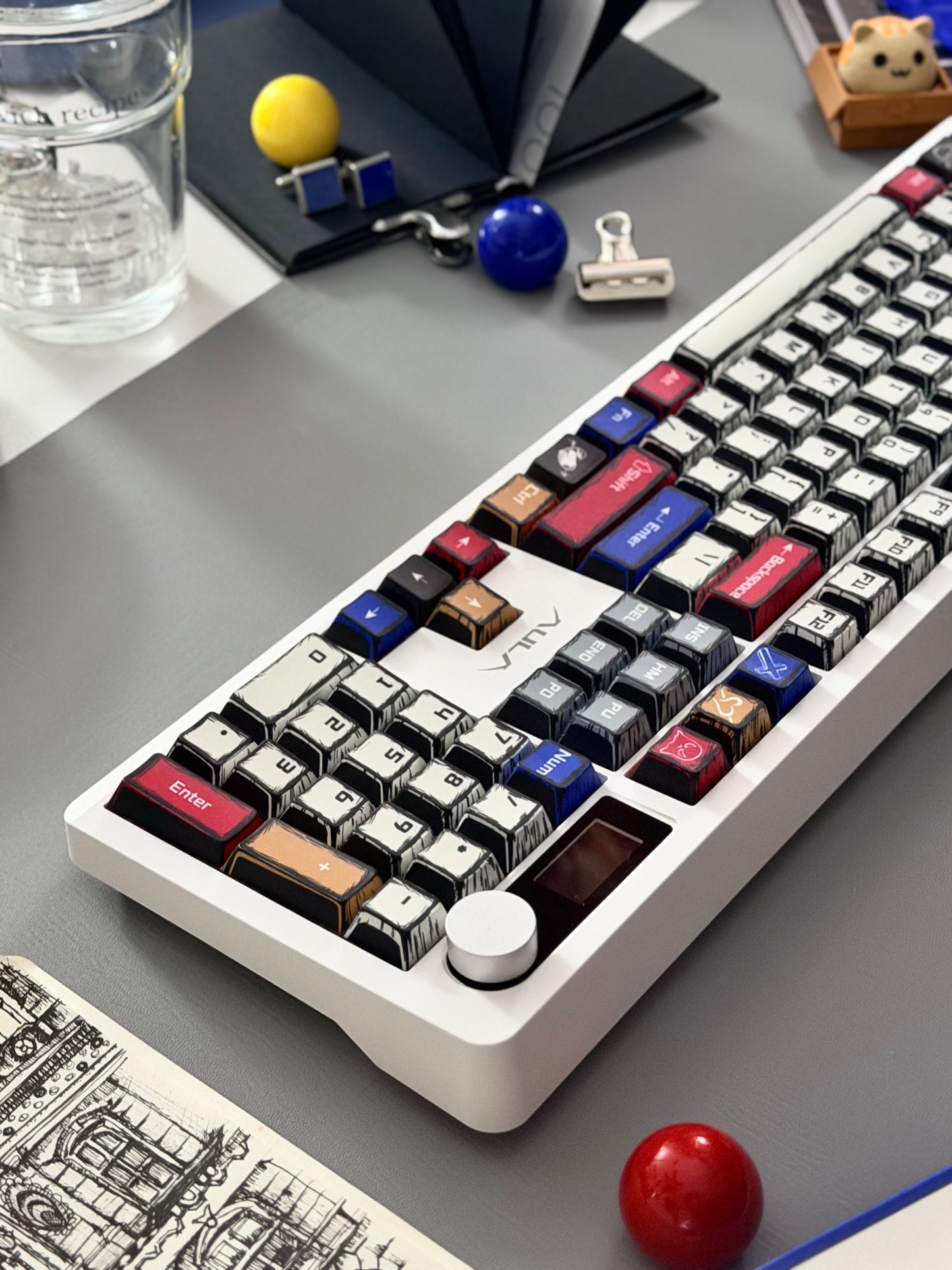 Unboxing Clearance ONLY 1 Instock AULA F106 PRO Wireless Mechanical Keyboard