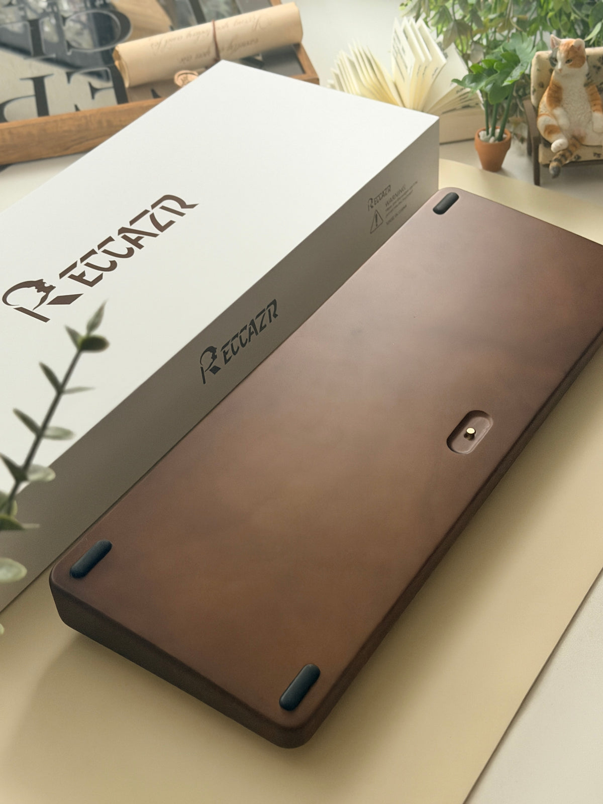 Unboxing For Clearance ONLY 1 Instock Reccazr R100 Walnut Wooden Mechanical Keyboard – Custom “Tofu” Style | Wireless | RGB Backlit
Glutinous Rice Switch (silent switch)
