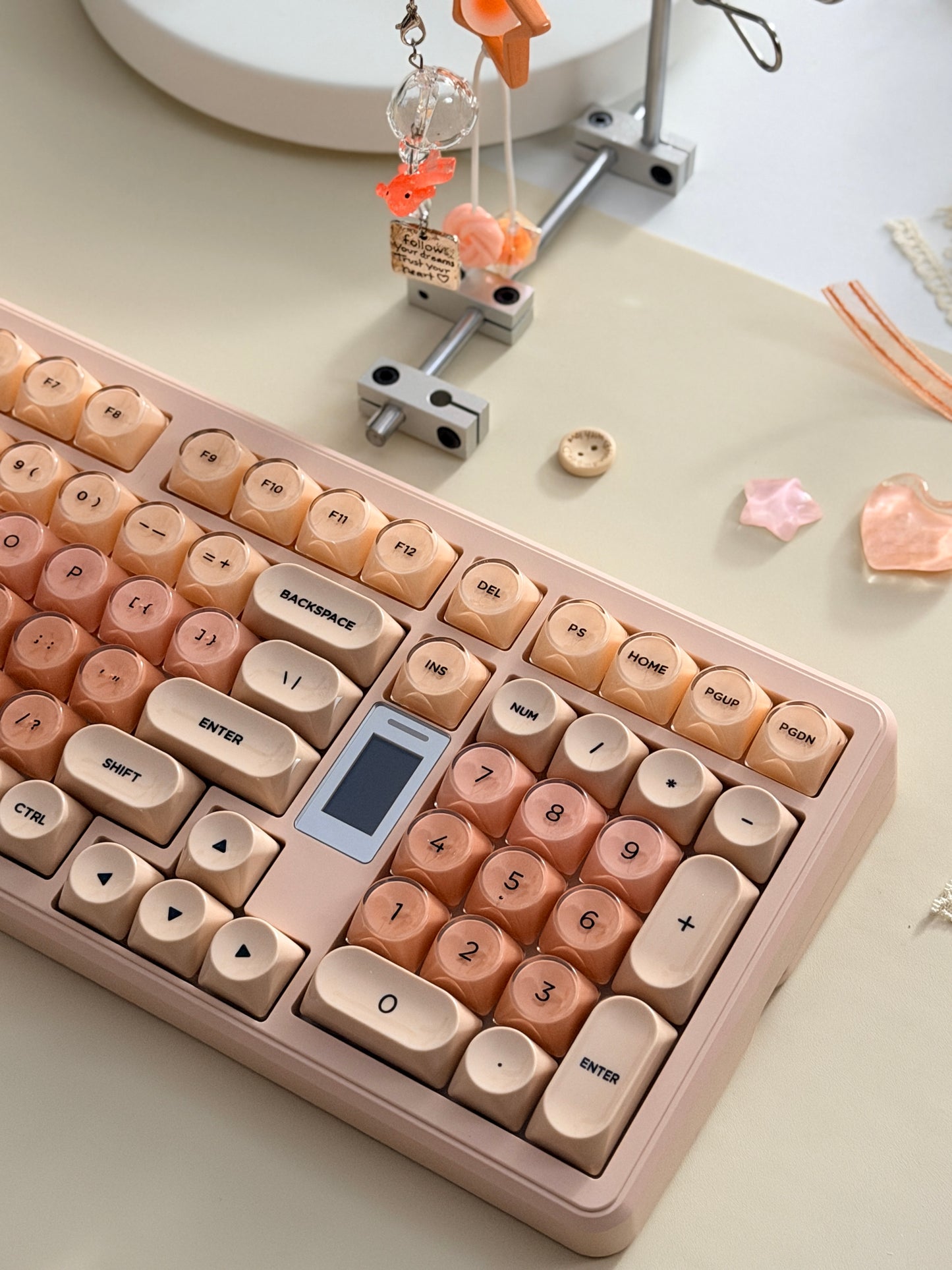 Unboxing Clearance ONLY 1 Instock WOMIER WK98 98% MULTIMEDIA SCREEN MECHANICAL GAMING KEYBOARD