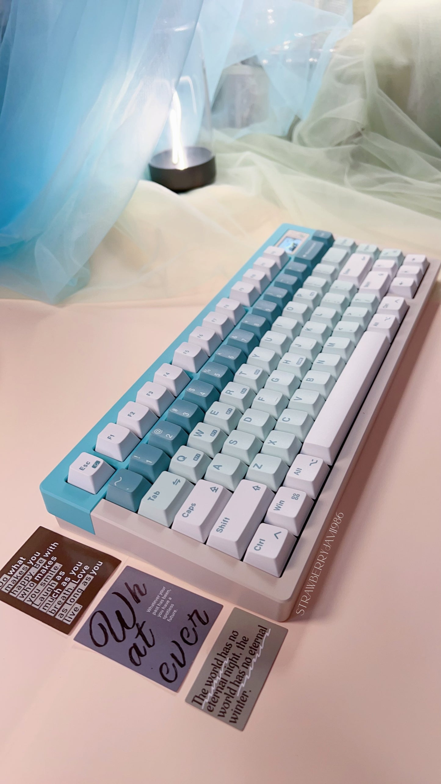 LUMINO75 75% Layout Hot-swappable Custom Mechanical Keyboard