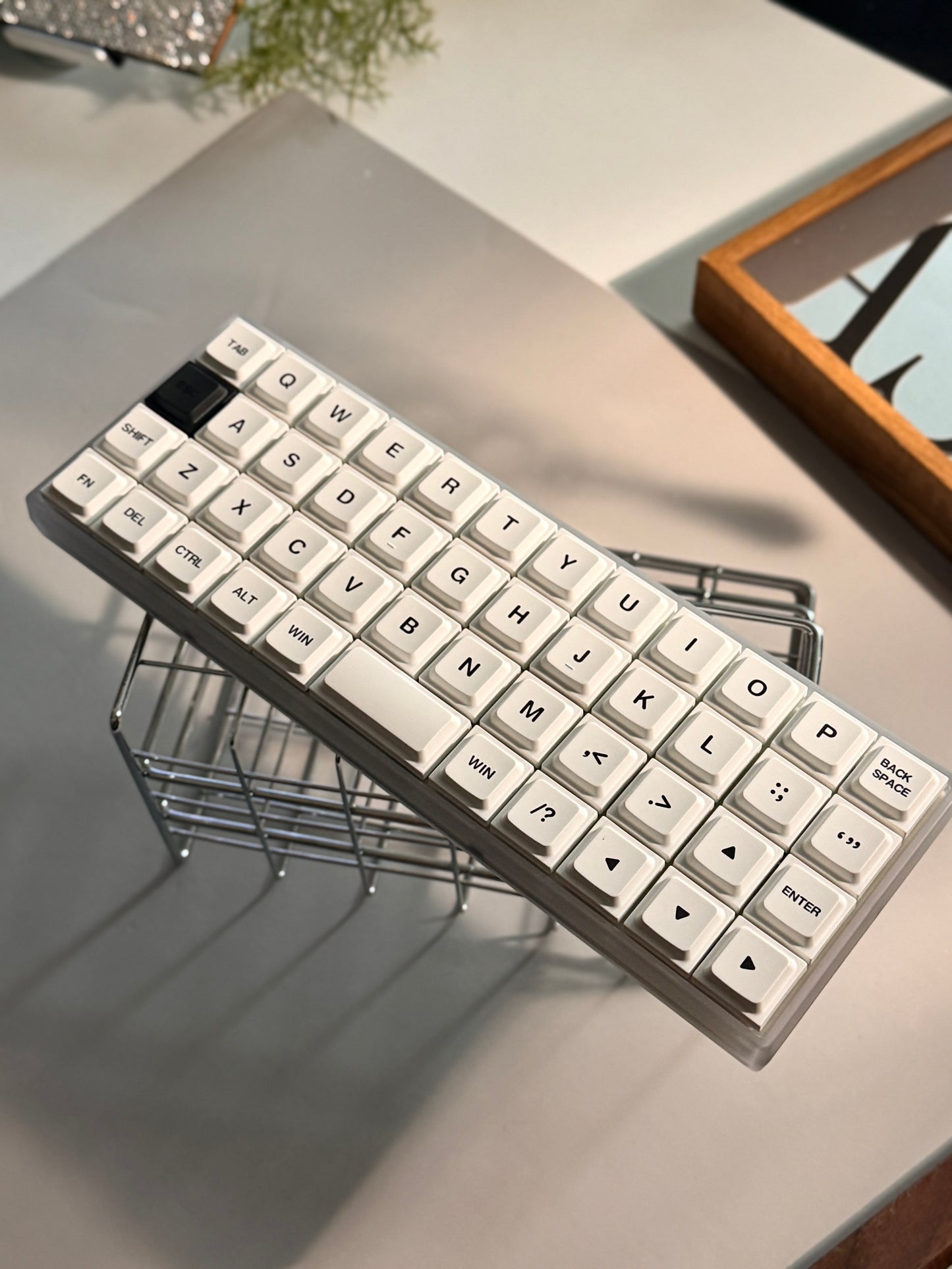 Unboxing Clearance ONLY 1 Instock Chosfox Geonix Rev.2.5 Mini 40% Low-Profile Mechanical Keyboard