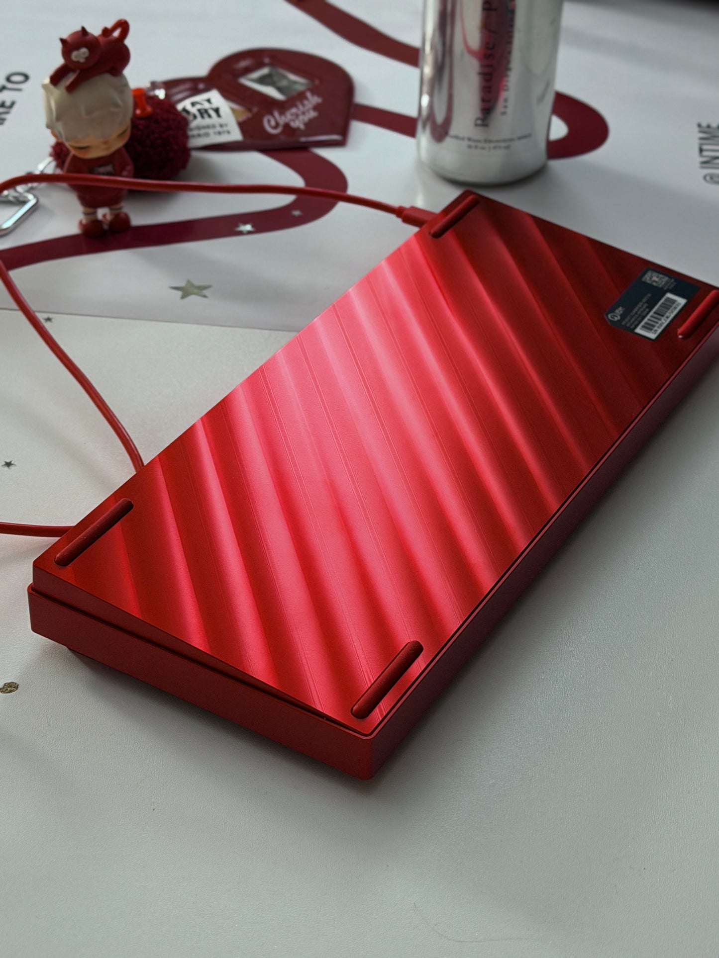 Unboxing Clearance ONLY 1 Instock IROK MG75 V2 HE Anodized Red GAMING Keyboard