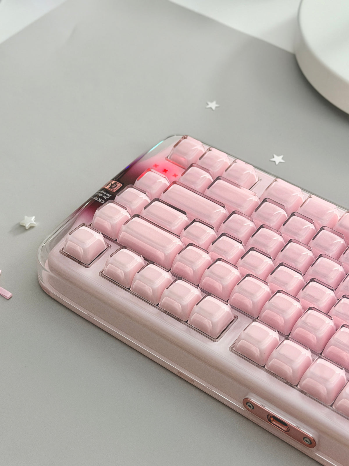Unboxing Clearance ONLY 1 Instock XVX x CoolKiller CK75 SE Wireless Mechanical Keyboard Pink