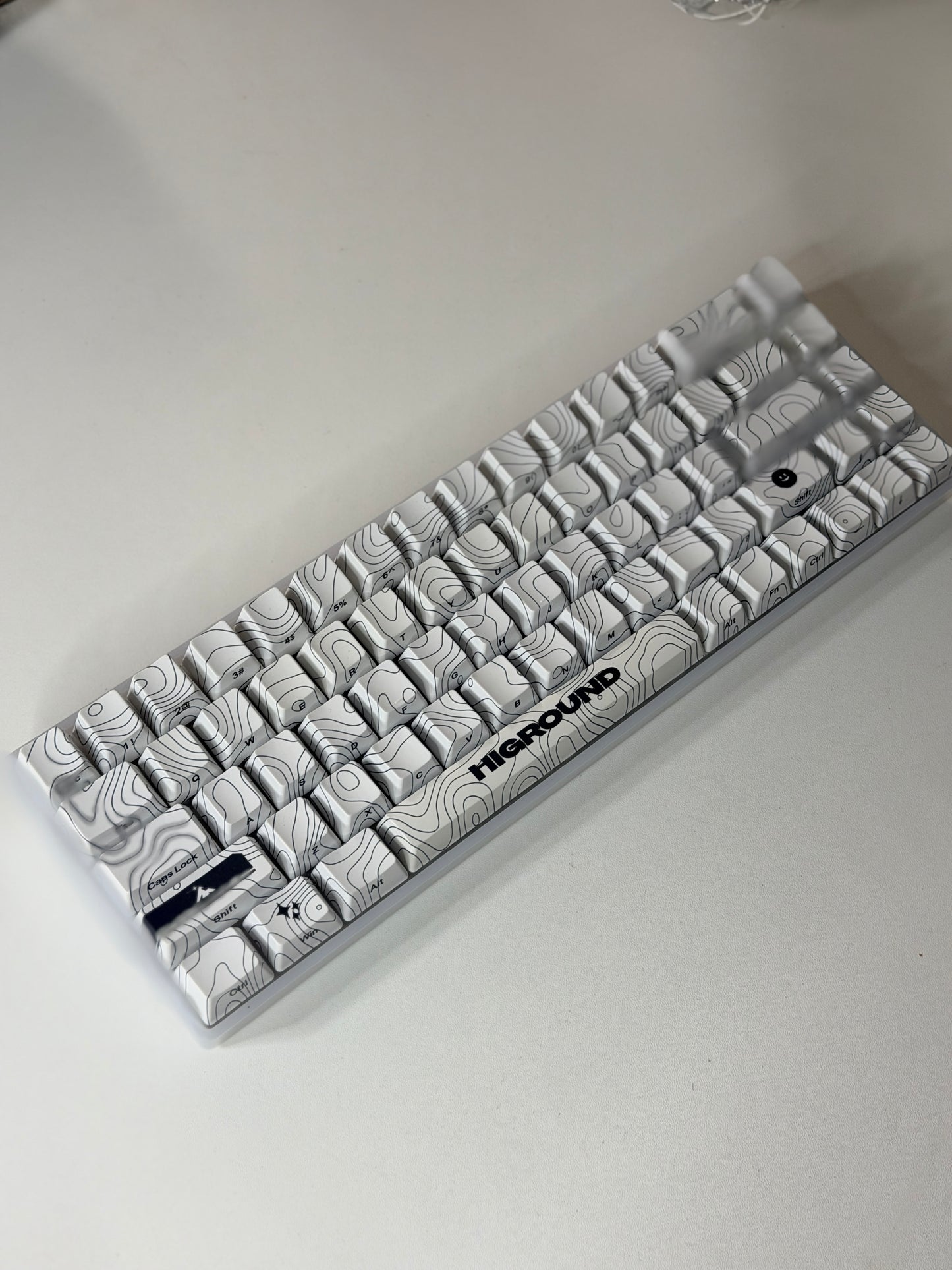 Unboxing Clearance Higround Wireless Gaming Keyboard HG68 Basecamp 65 Mechanical Keyboard SNOWSTONE