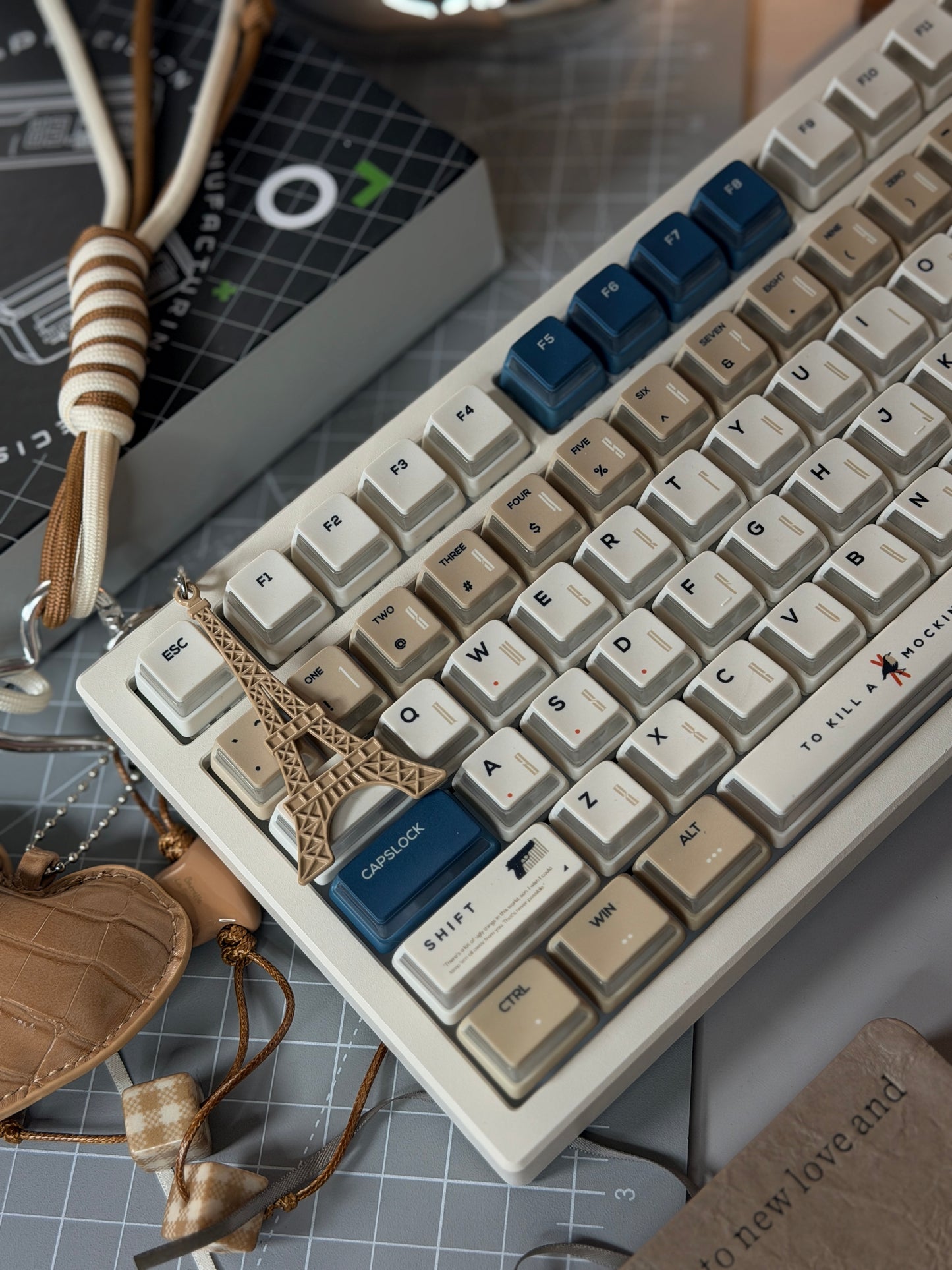 Unboxing For Sales EPOMAKER x Feker Galaxy80 Wireless Mechanical Keyboard➕0248 custom Keycap full set