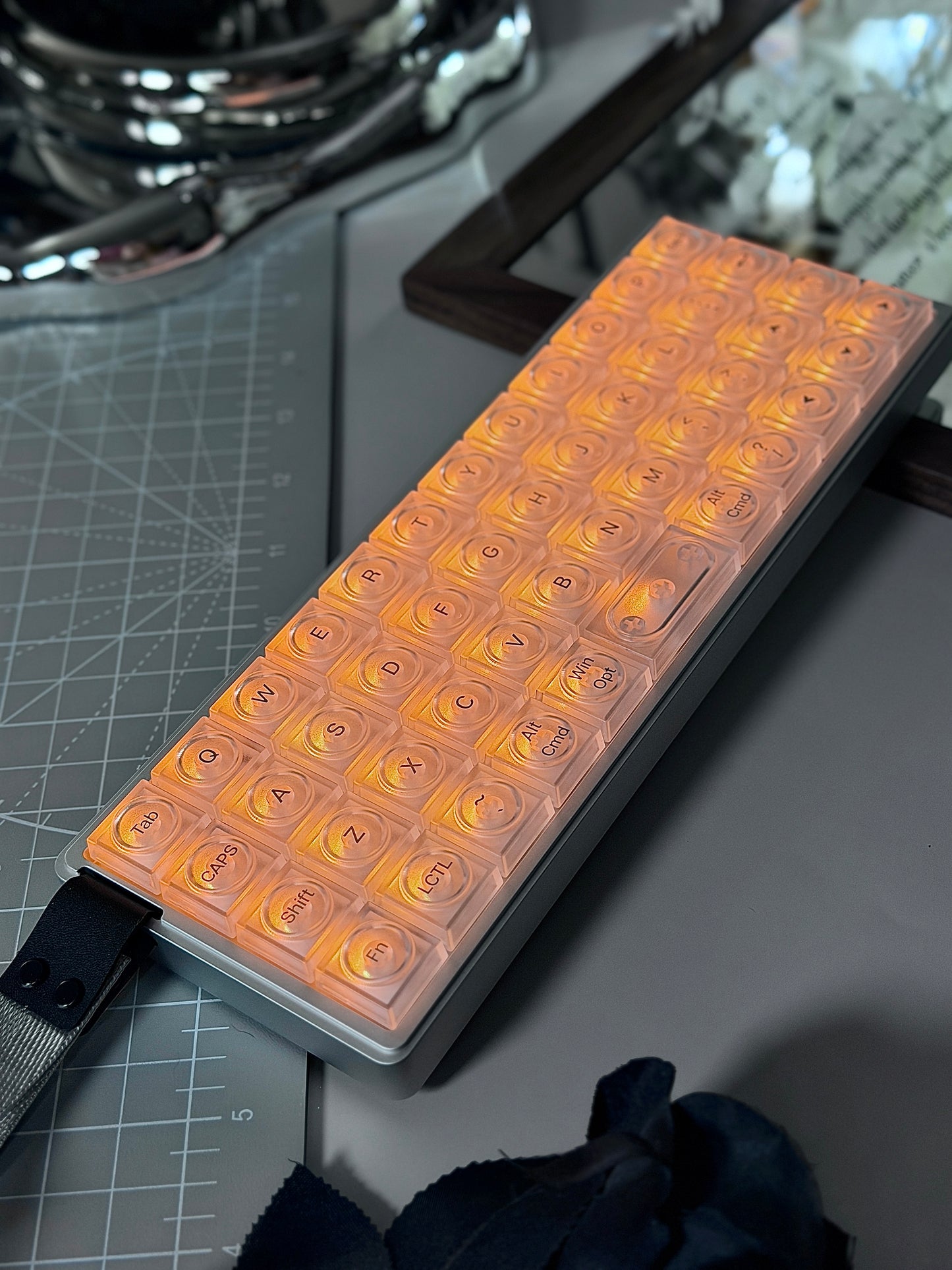 Unboxing For SALEs EPOMAKER LUMA40 Wireless Mechanical Keyboard Low Profile Switch