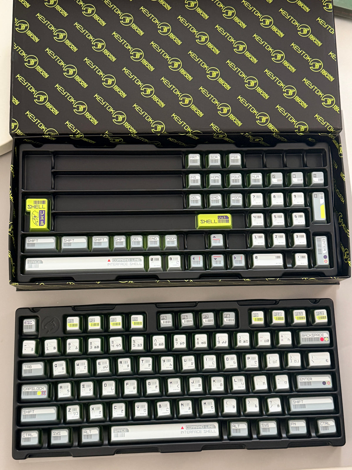 ONLY 1 Instock Prebuilt Aluminum Custom Mechanical Keyboard Ganzo60 Set  | Wireless | Backlit