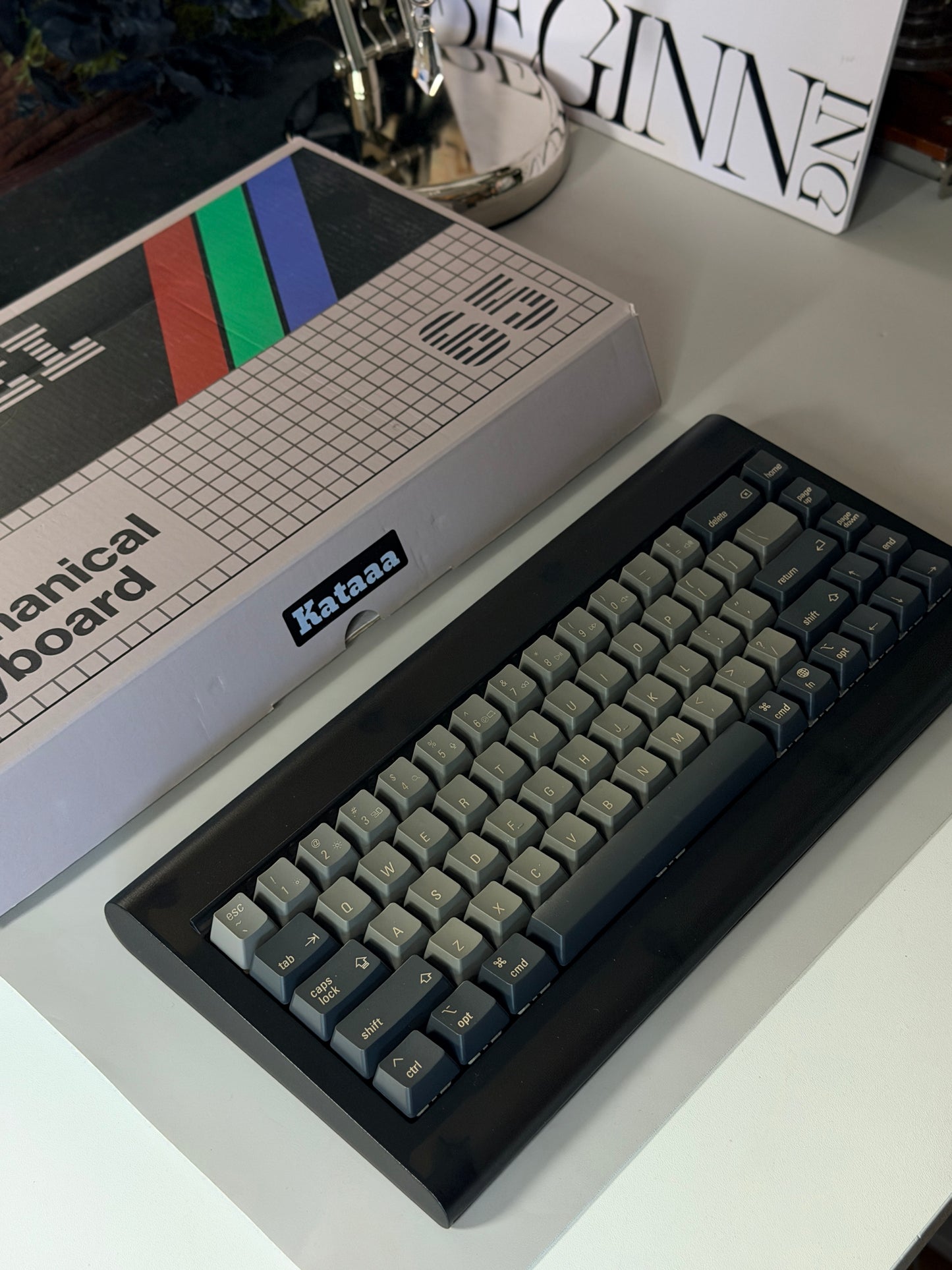 Unboxing Clearance ONLY 1 Instock Kataaa Model VI Hot-Swappable Keyboard - Wired Only