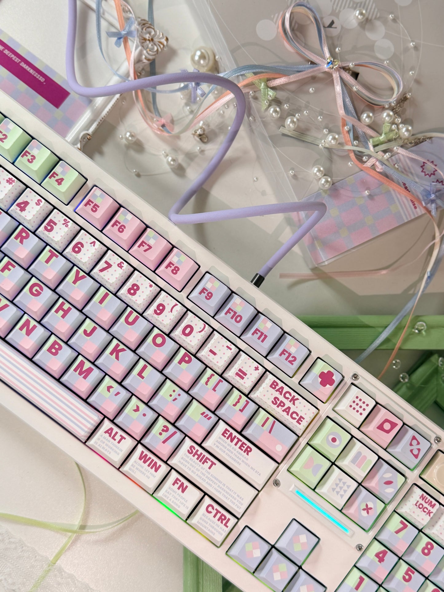 Unboxing Sample For Sale ONLY 1 Instock Wireless Mechanical Keyboard Chilkey ND104 Gaming Keyboard