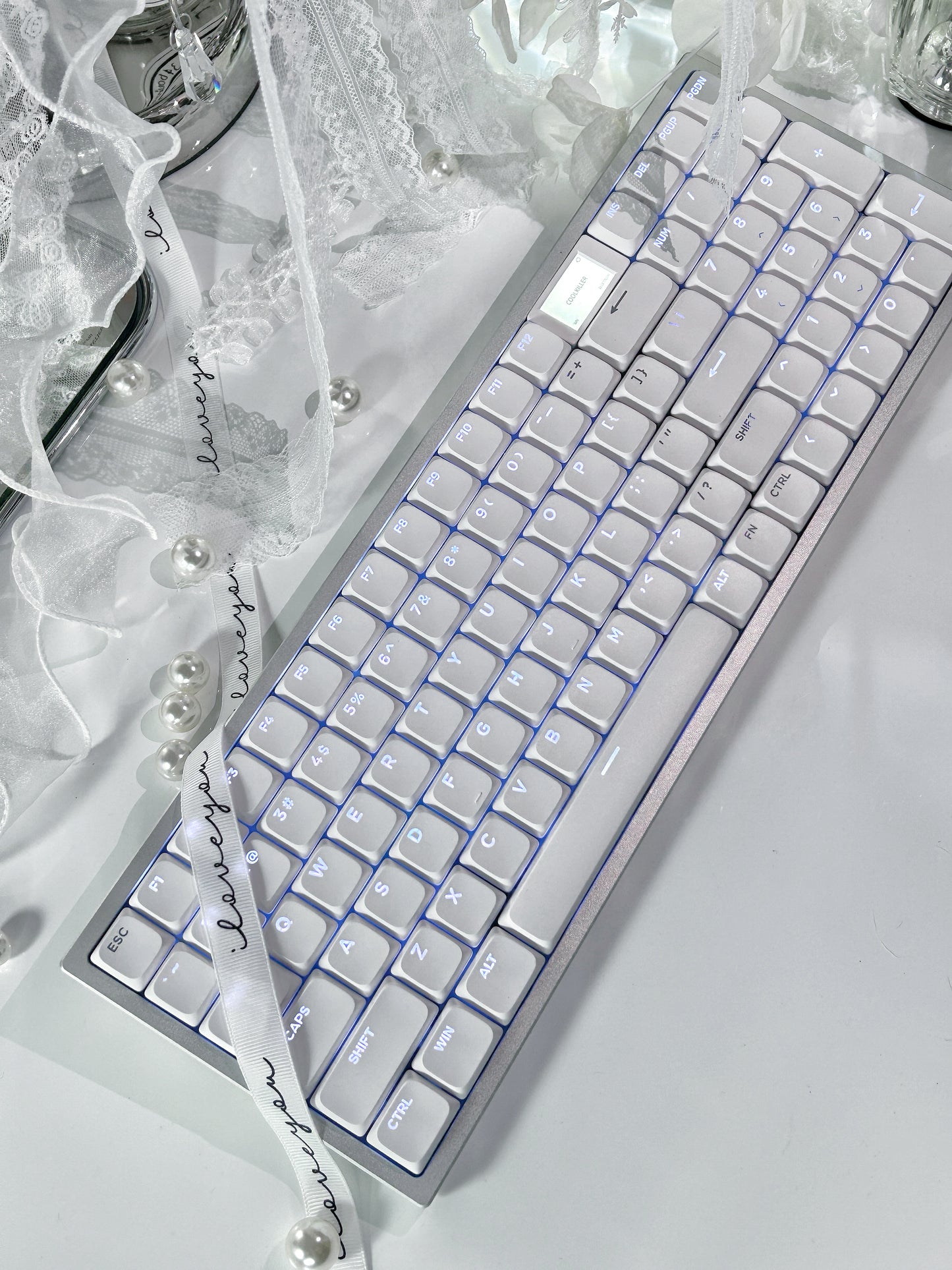 Unboxing Sample For Sales ONLY 1 Instock CK100 tri-mode low-profile mechanical wireless keyboard