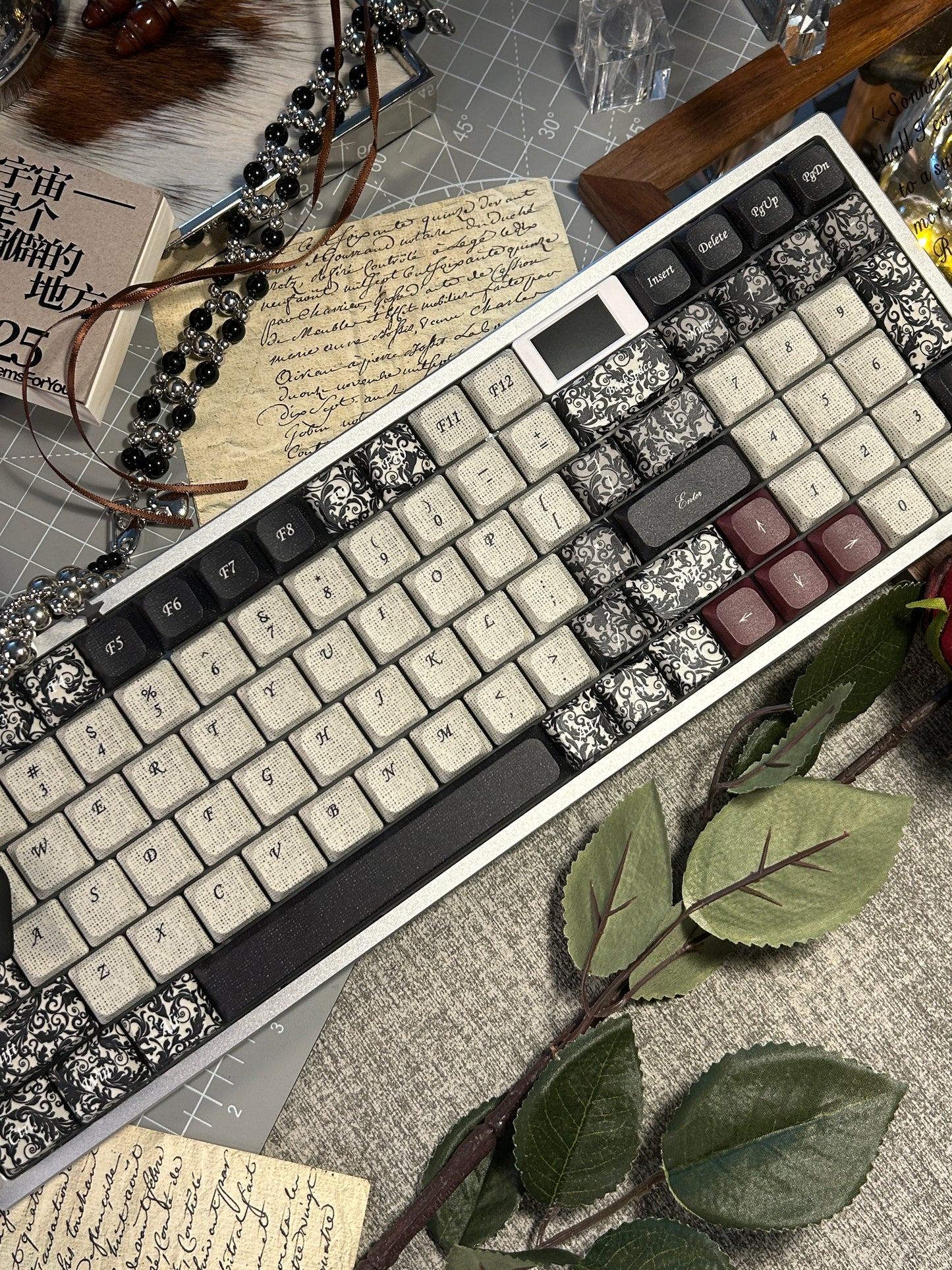 Unboxing Sample For Sales ONLY 1 Instock CK100 tri-mode low-profile mechanical wireless keyboard