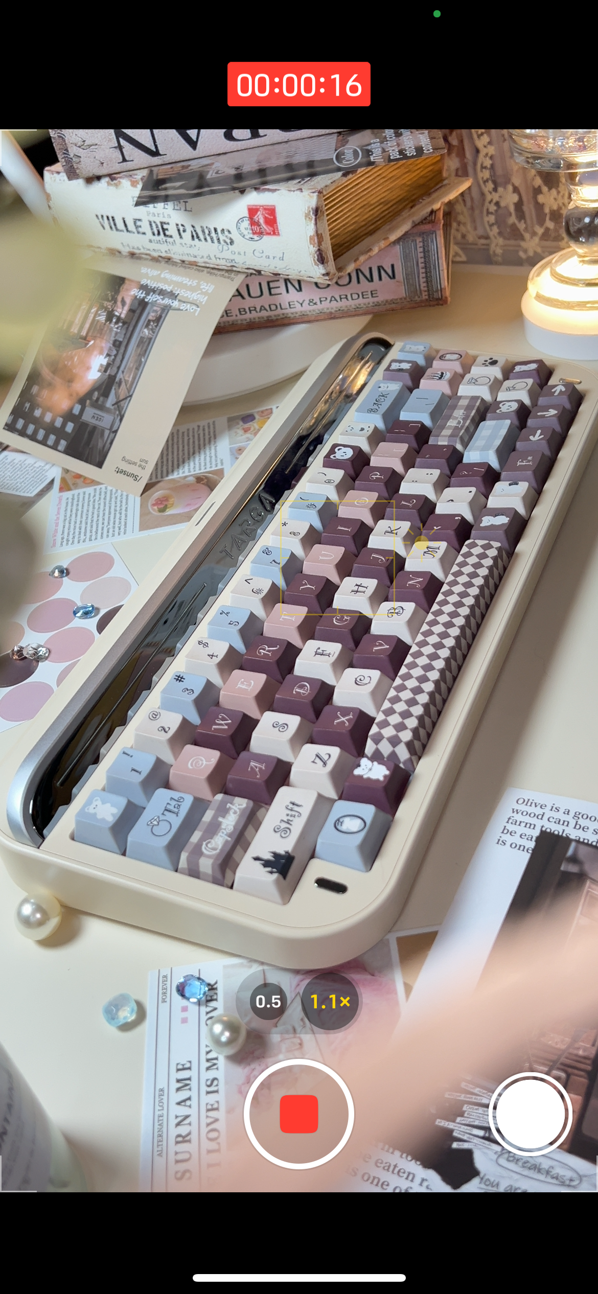 【Only 1 In-stock】Prebuilt Targa65 Beige Silver Aluminum Customized Mechanical Keyboard