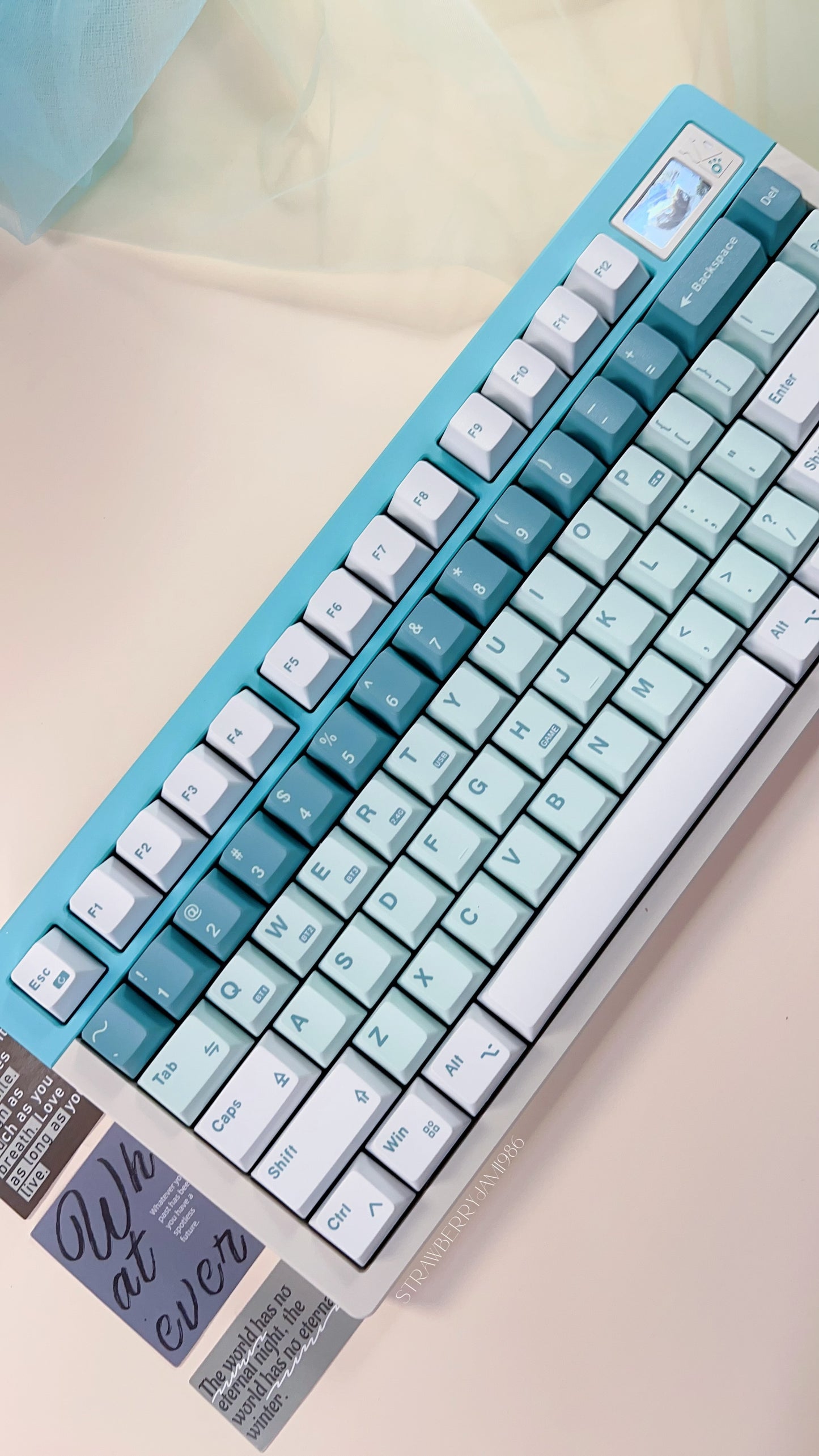 LUMINO75 75% Layout Hot-swappable Custom Mechanical Keyboard