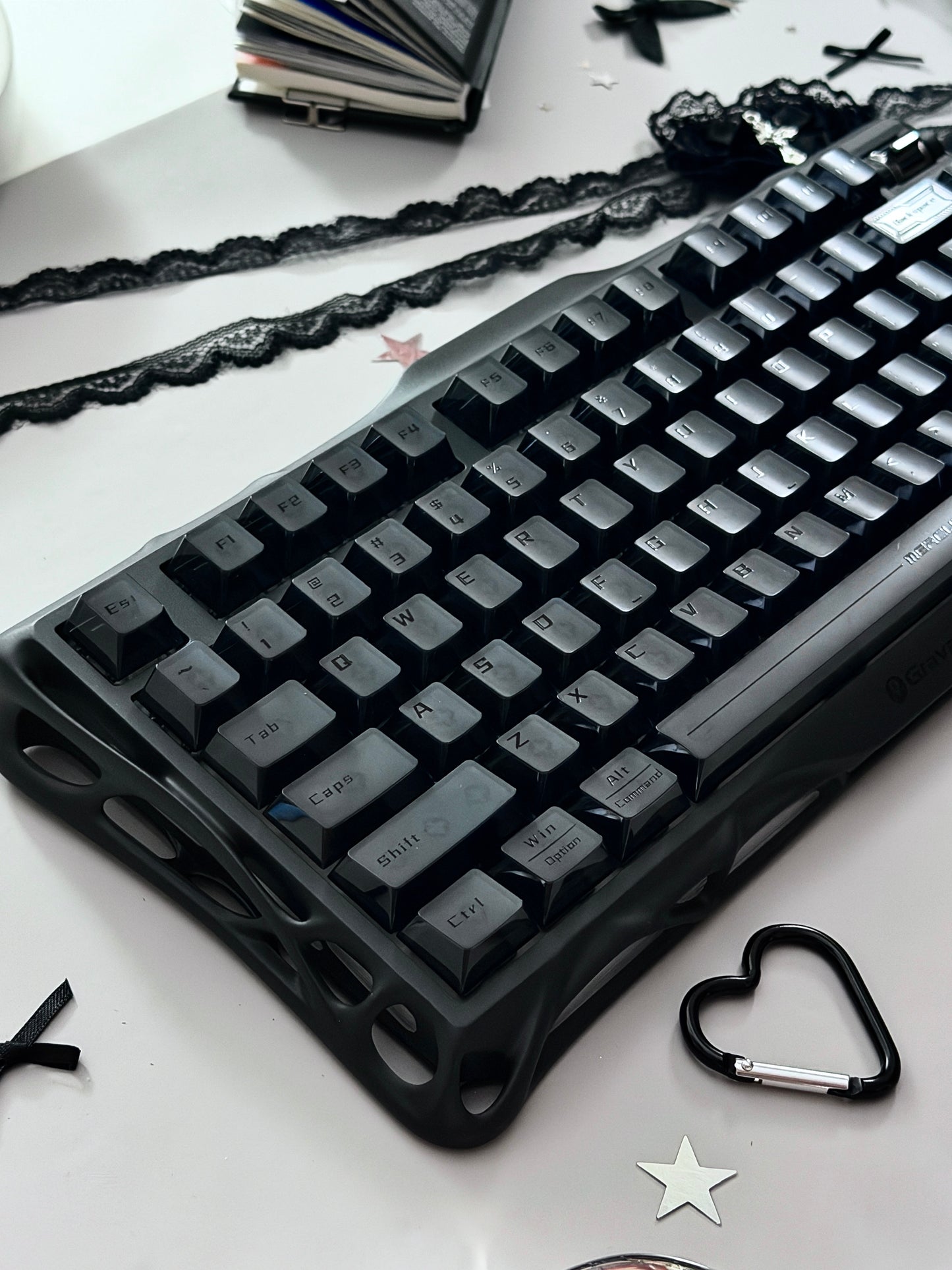 ONLY 1 Unboxing For Clearance Mercury K1 - Stealth Black Aluminum Mechanical Keyboard