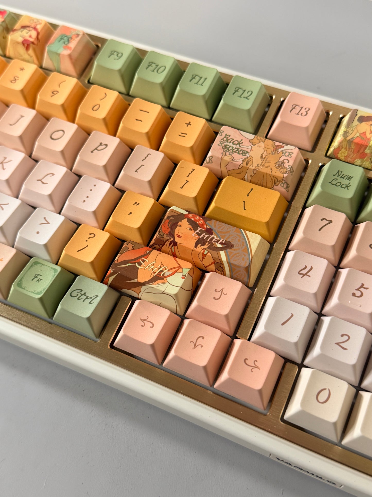 Unboxing For Sales Varmilo Minilo98 Pro Hot-swappable mechanical keyboard Mucha Keycaps