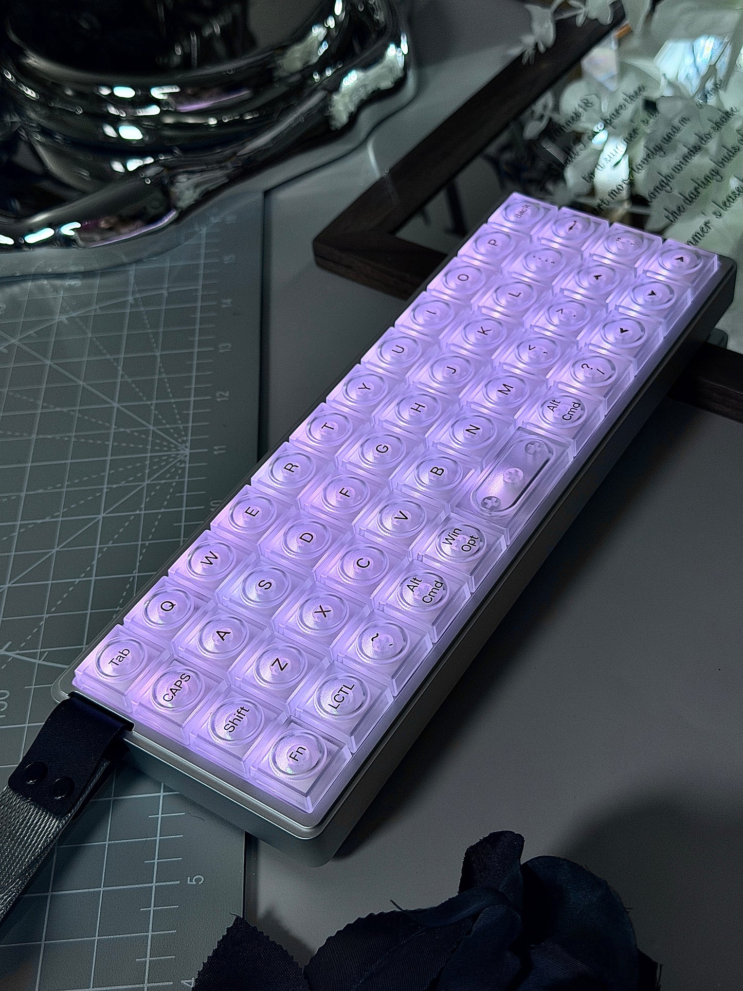 Unboxing For SALEs EPOMAKER LUMA40 Wireless Mechanical Keyboard Low Profile Switch