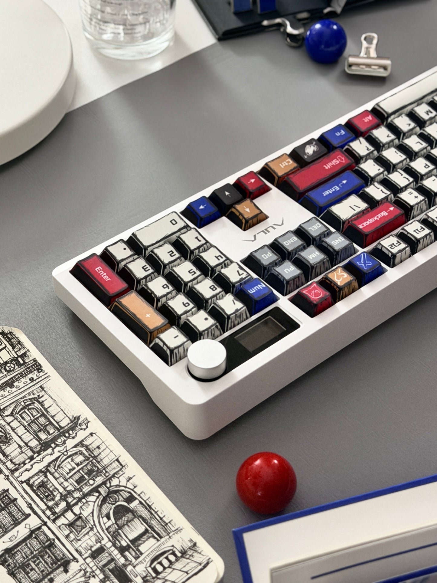 Unboxing Clearance ONLY 1 Instock AULA F106 PRO Wireless Mechanical Keyboard