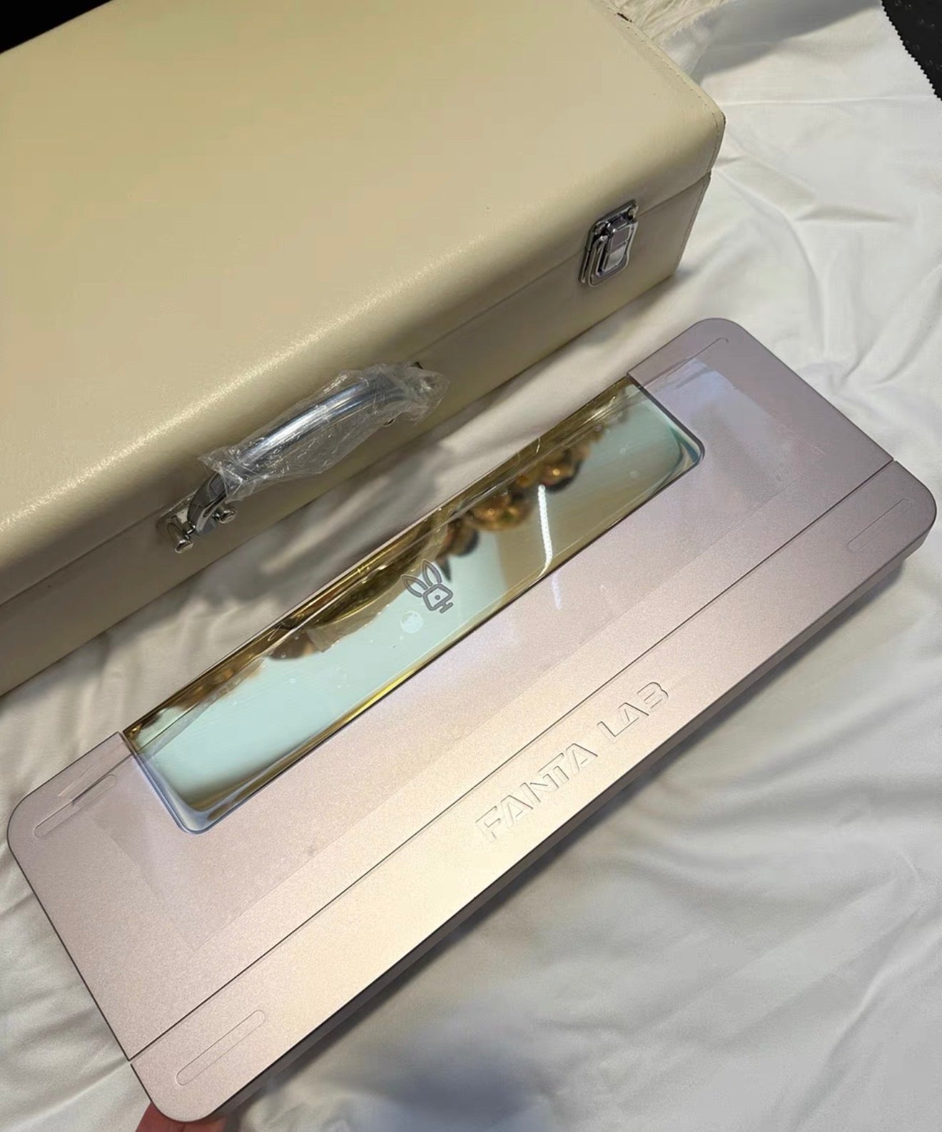 Preorder Prebuilt Aluminum Customized Mechanical Keyboard Rich98 Anodized Pink Gold Highlight Set