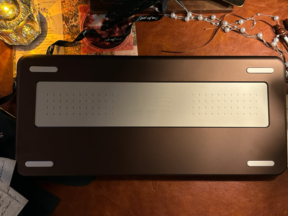 ONLY 1 Instock Prebuilt Aluminum Customized Mechanical Keyboard Targa98 Brown Set