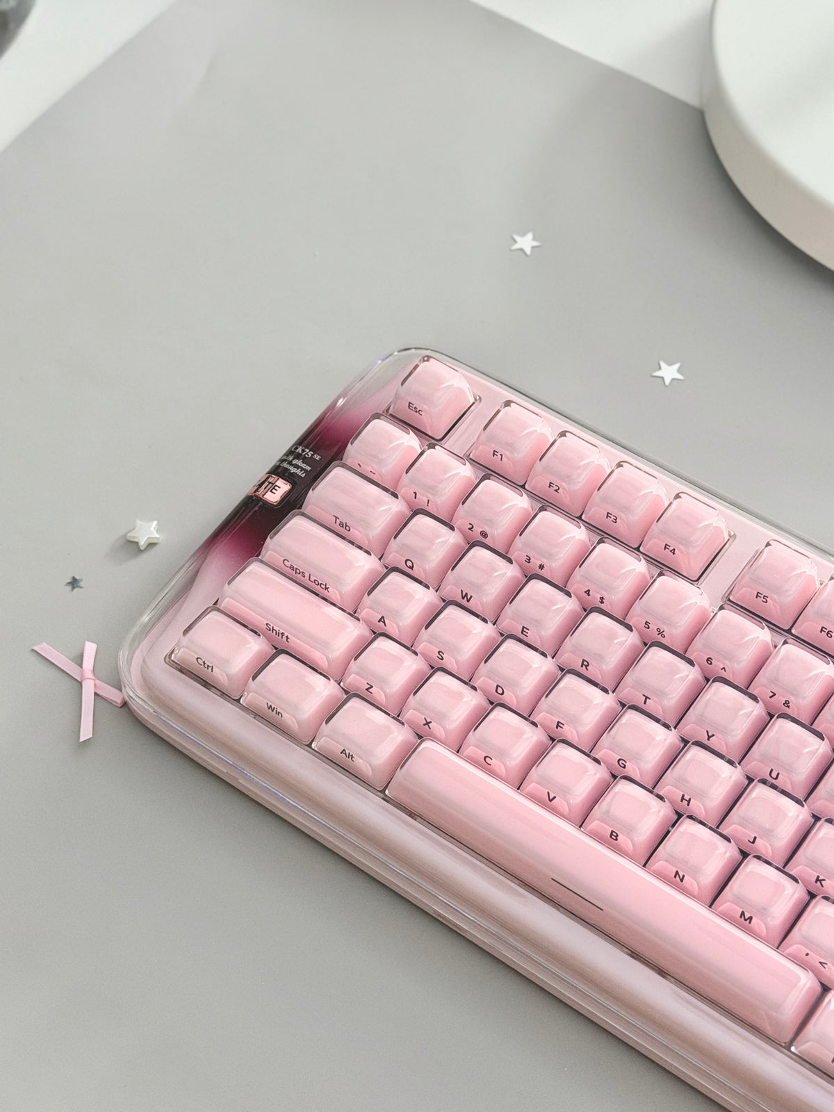 Unboxing Clearance ONLY 1 Instock XVX x CoolKiller CK75 SE Wireless Mechanical Keyboard Pink