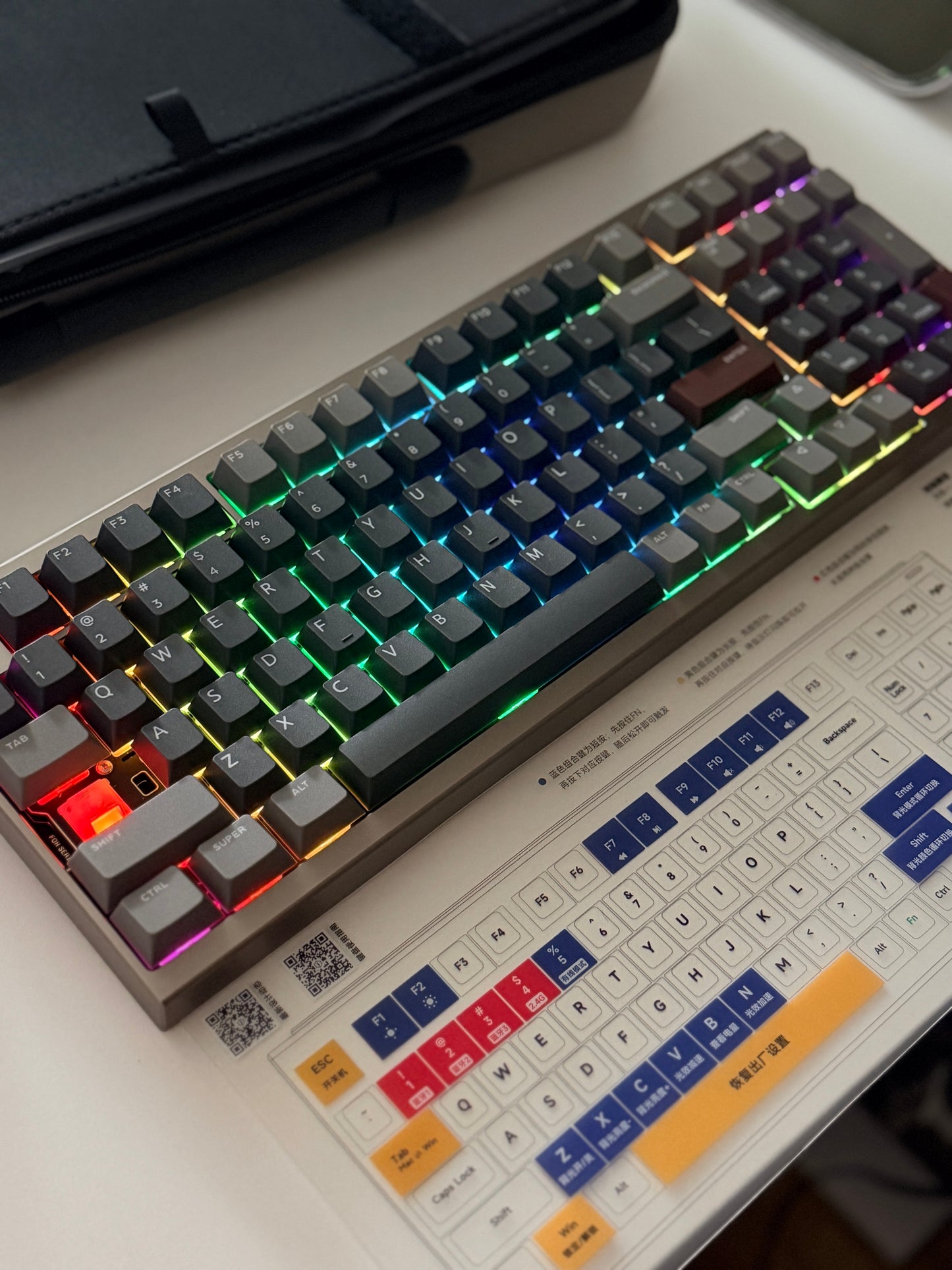 Unboxing Clearance ONLY 1 Instock IQUNIX FOX98 Aluminum Mechanical Keyboard