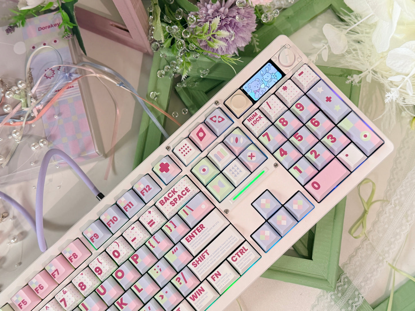 Unboxing Sample For Sale ONLY 1 Instock Wireless Mechanical Keyboard Chilkey ND104 Gaming Keyboard