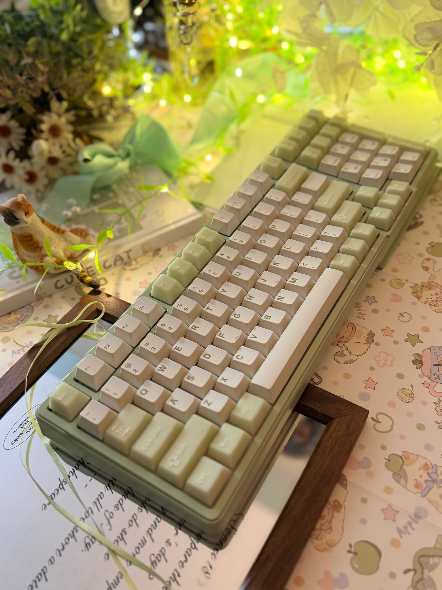 Unboxing For Sales FURYCUBE K99 pro Creamy Green Wireless Mechanical Keyboard, Gasket Hot Swappable RGB Gaming Keyboard with Numpad