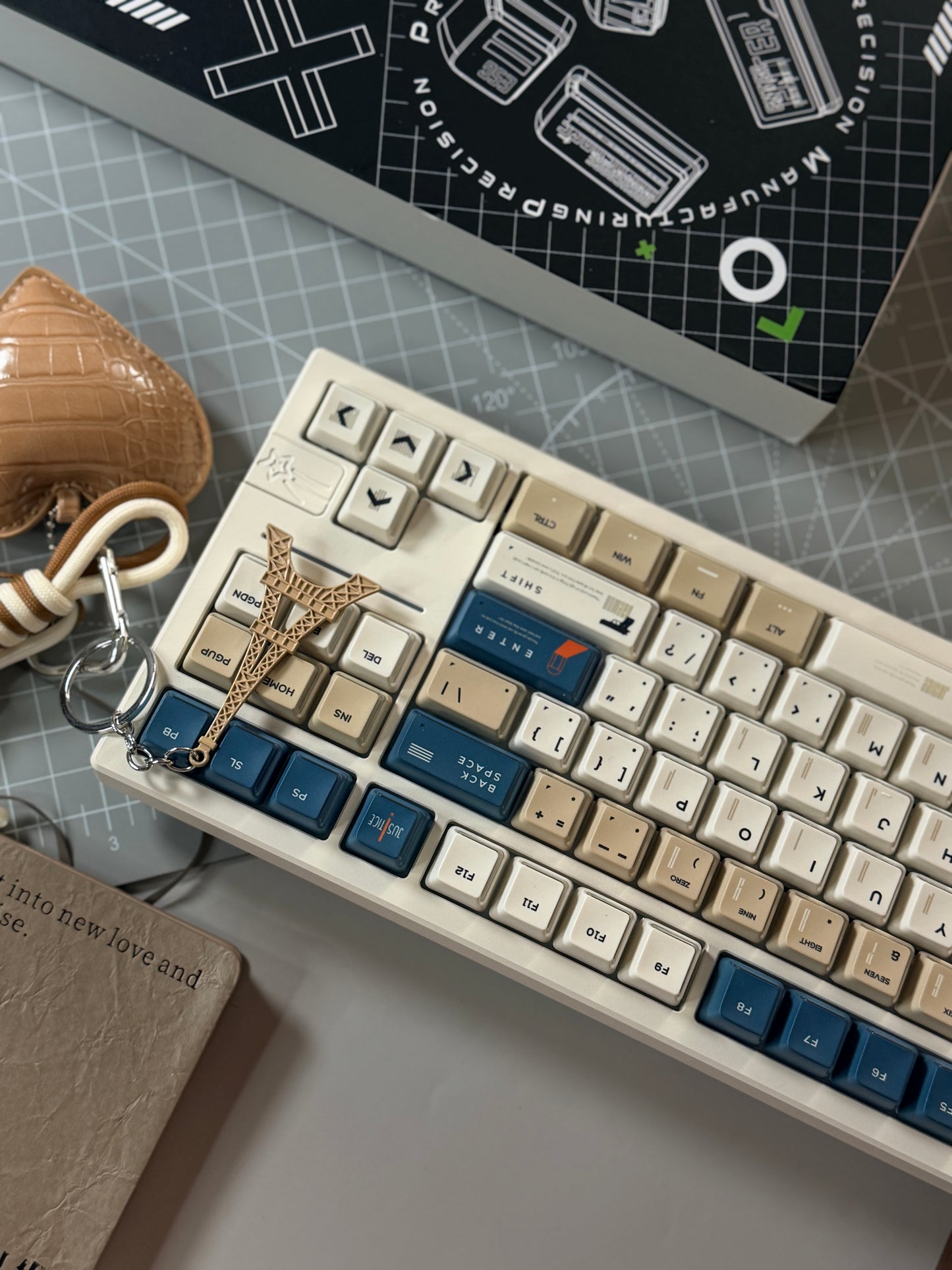 Unboxing For Sales EPOMAKER x Feker Galaxy80 Wireless Mechanical Keyboard➕0248 custom Keycap full set