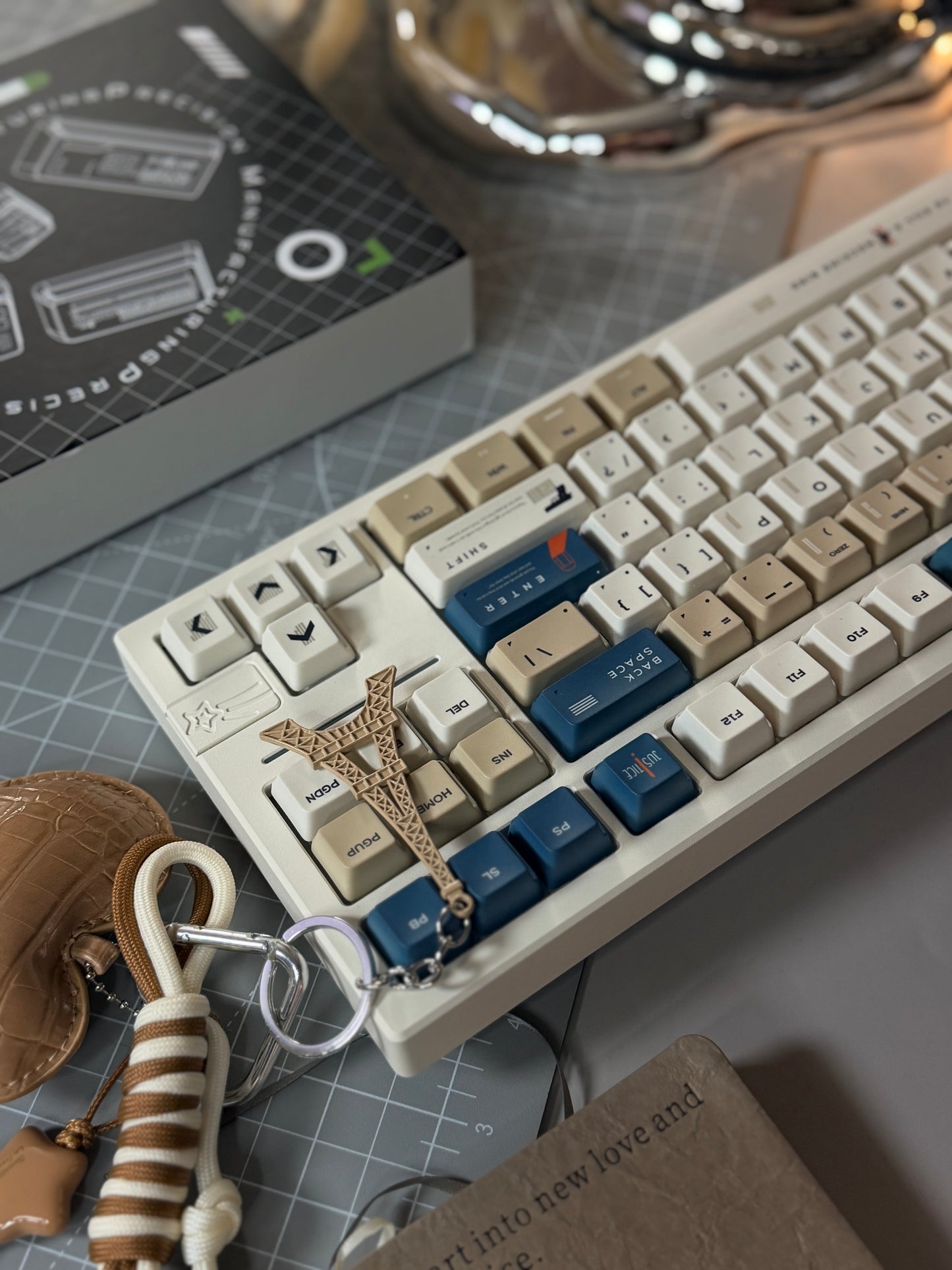 Unboxing For Sales EPOMAKER x Feker Galaxy80 Wireless Mechanical Keyboard➕0248 custom Keycap full set