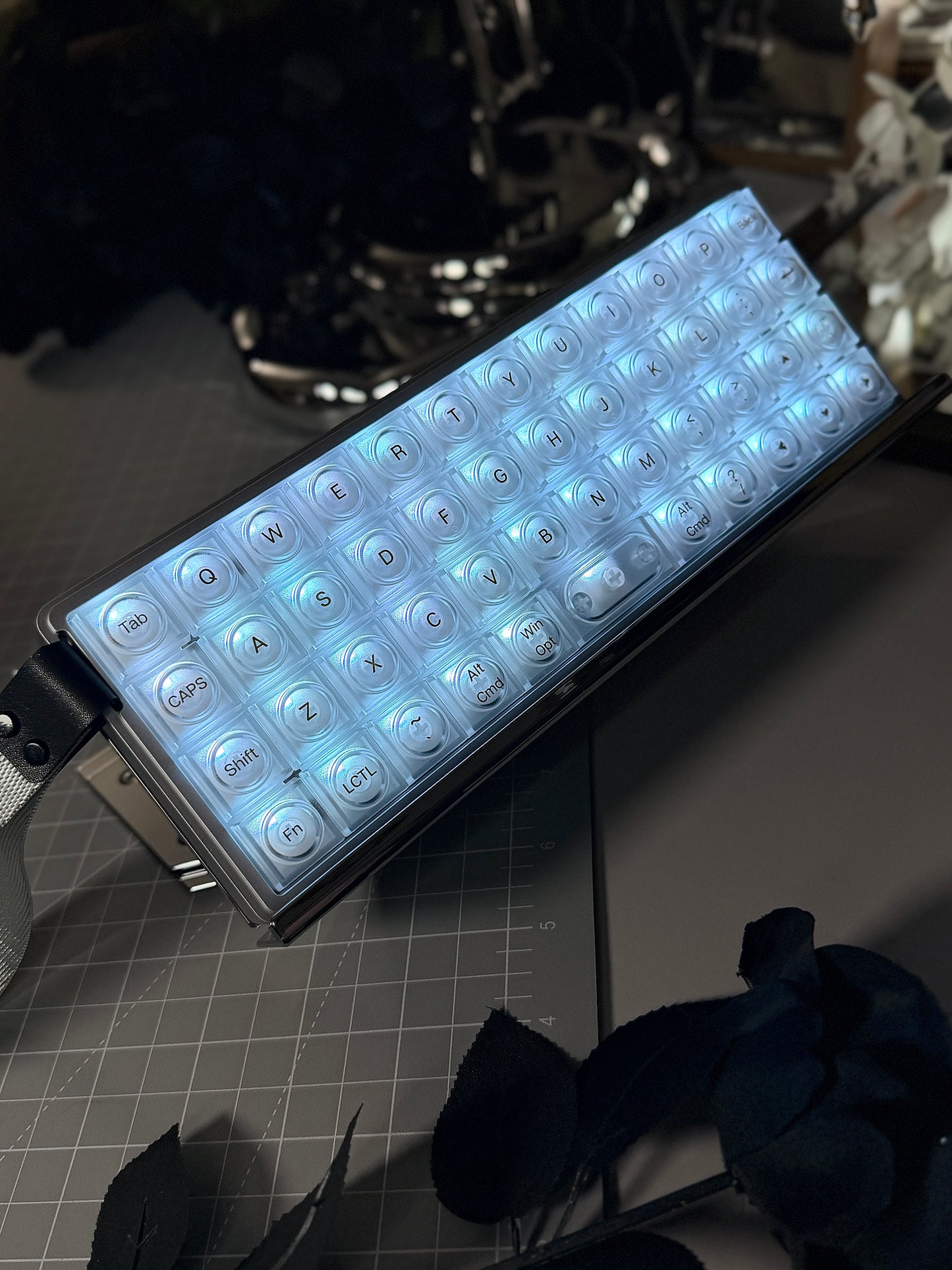 Unboxing For SALEs EPOMAKER LUMA40 Wireless Mechanical Keyboard Low Profile Switch