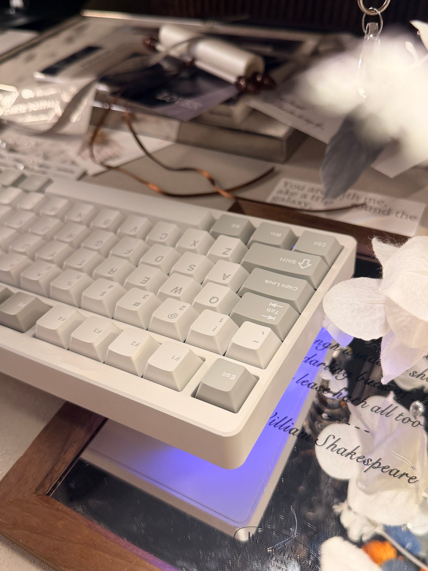 Unboxing Sample For Sale ONLY 1 Instock Wireless Mechanical Keyboard Chilkey ND104 Gaming Keyboard