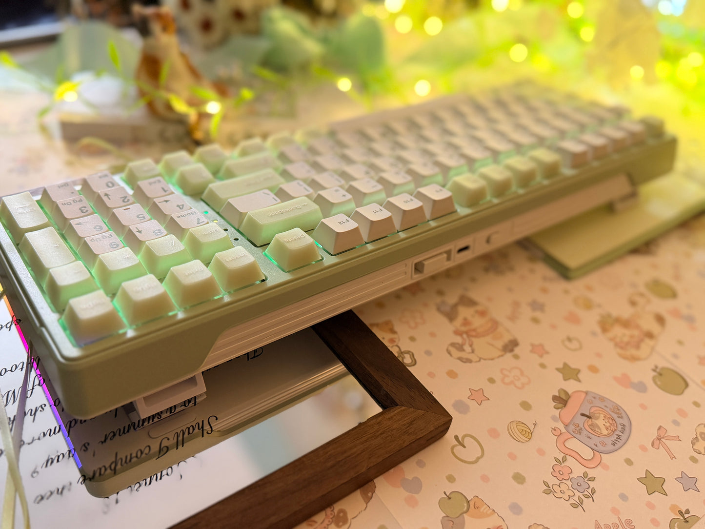 Unboxing For Sales FURYCUBE K99 pro Creamy Green Wireless Mechanical Keyboard, Gasket Hot Swappable RGB Gaming Keyboard with Numpad