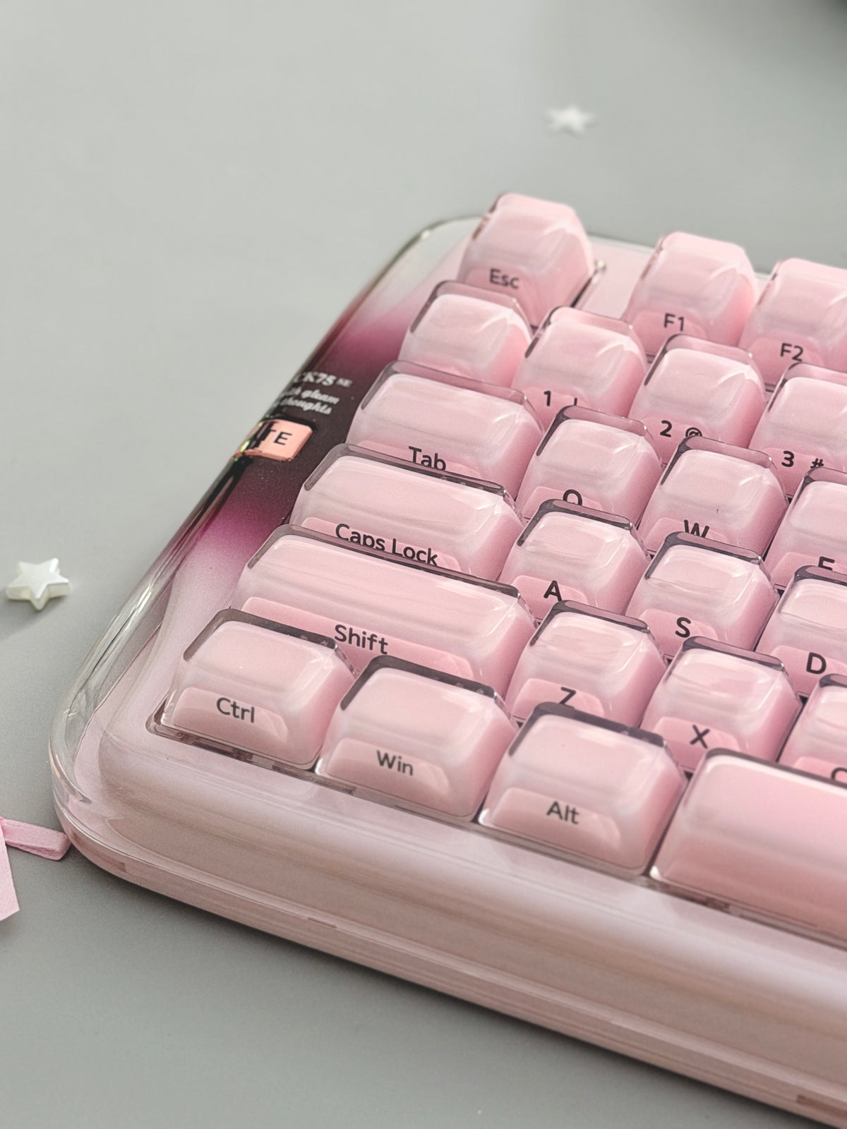 Unboxing Clearance ONLY 1 Instock XVX x CoolKiller CK75 SE Wireless Mechanical Keyboard Pink
