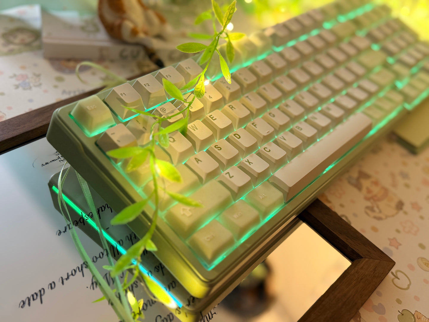 Unboxing For Sales FURYCUBE K99 pro Creamy Green Wireless Mechanical Keyboard, Gasket Hot Swappable RGB Gaming Keyboard with Numpad