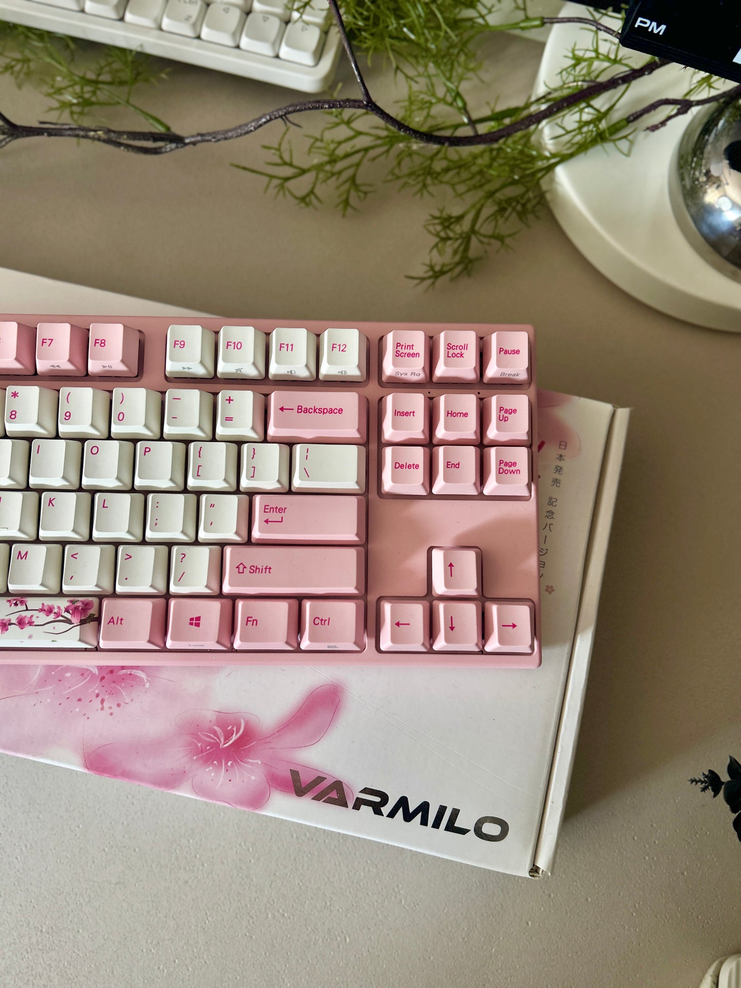 Unboxing For SALEs Varmilo VA87M Sakura Pink LED TKL Mechanical Keyboard