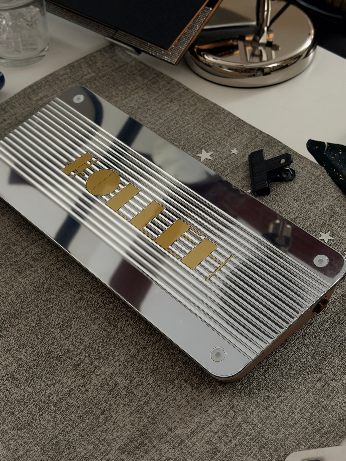 ONLY 1 Instock Olleh65 Prebuilt Aluminum Custom Mechanical Keyboard Brown Set
