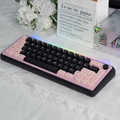 Unboxing Clearance ONLY 1 Instock Foxy 65 Assembled Edition Black Pink Kitten