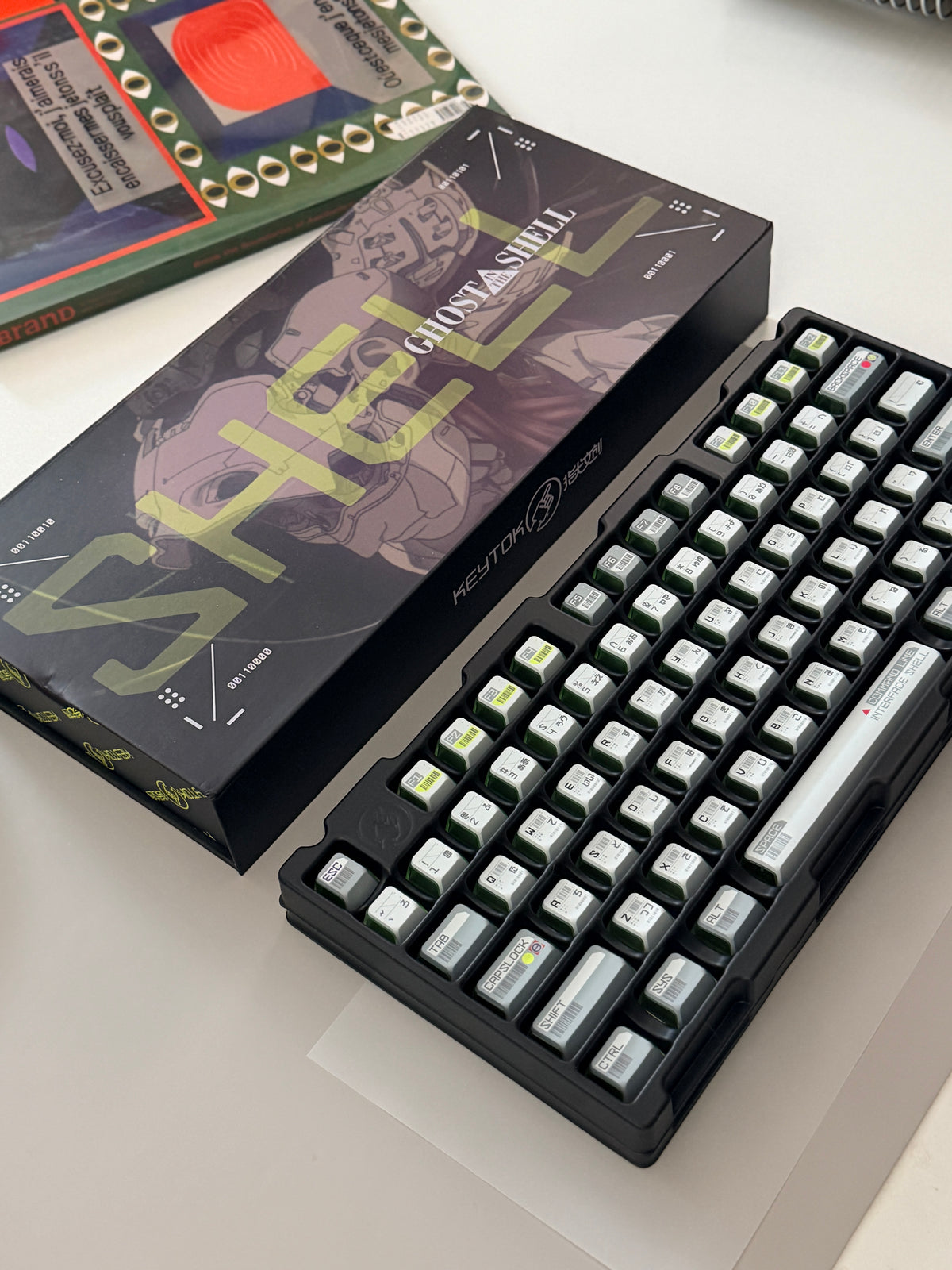 ONLY 1 Instock Prebuilt Aluminum Custom Mechanical Keyboard Ganzo60 Set  | Wireless | Backlit