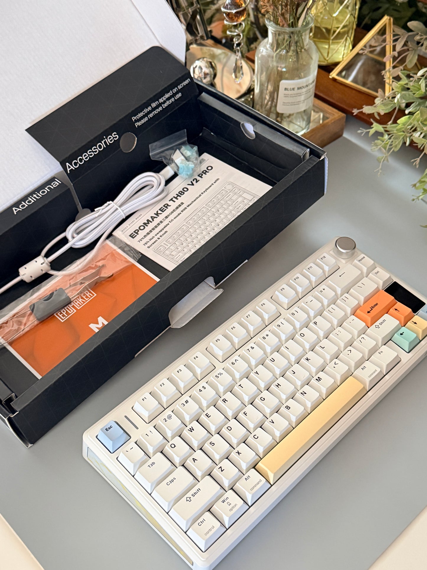 Unboxing Sample For Sale ONLY 1 Instock EPOMAKER TH80 V2 PRO Wireless Gaming Mechanical Keyboard