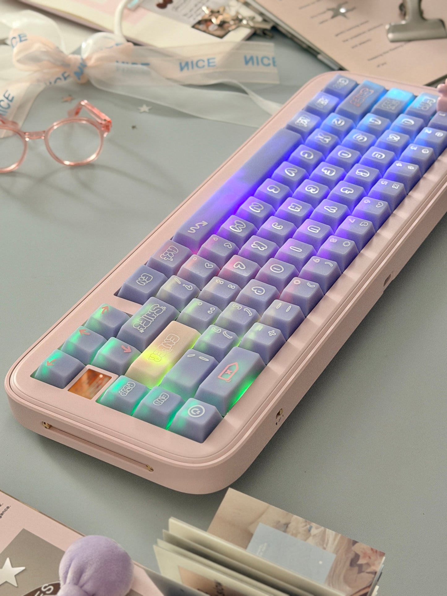 Unboxing Clearance ONLY 1 Instock Spacetime 65 – Wireless Mechanical Keyboard [special Edition]