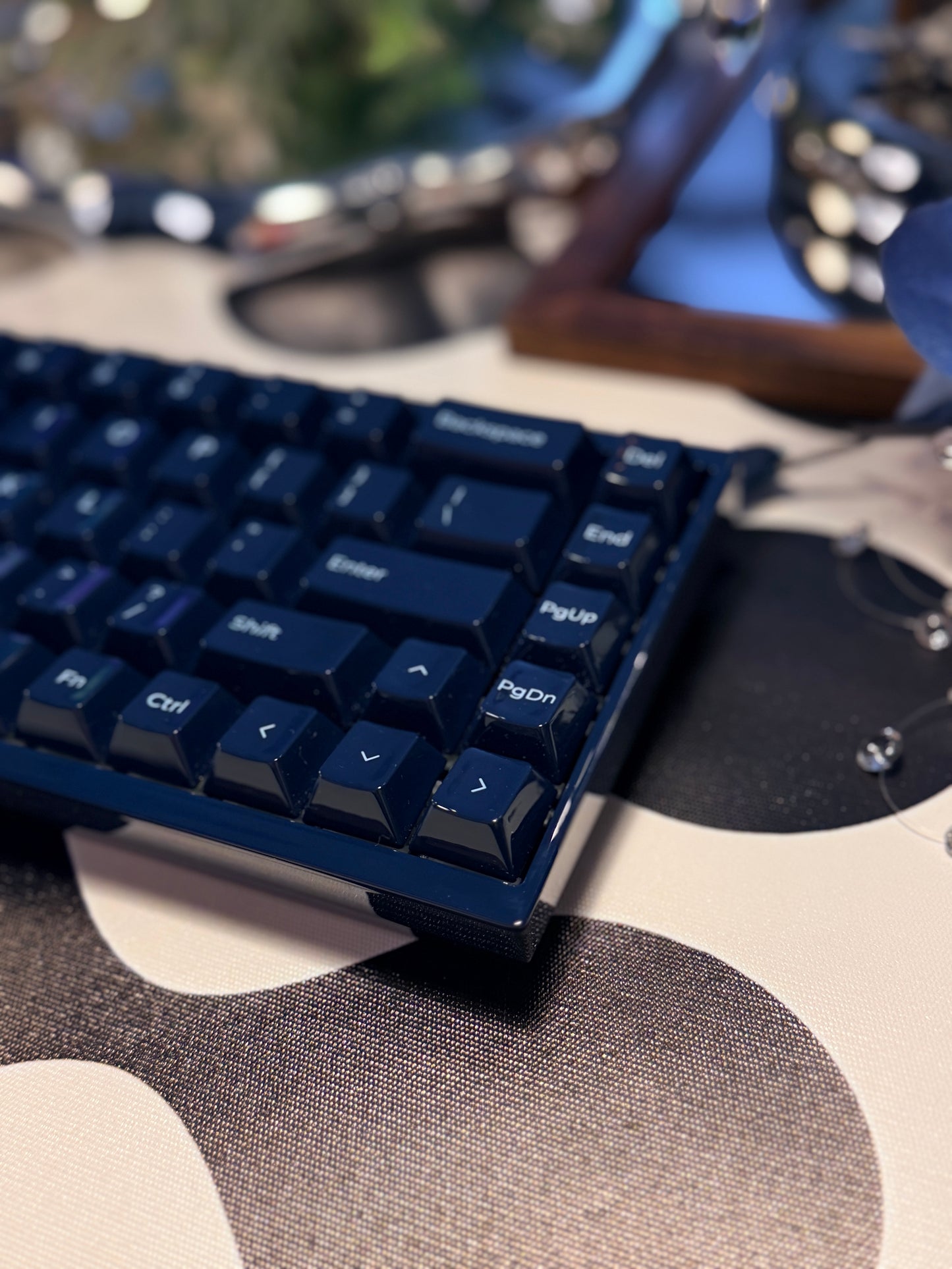 Unboxing Sample For Sales ONLY 1 Instock Keychron Q16 HE 8K Dark Navy Wired Fully Ceramic Keyboard Magnetic Switch For Gaming