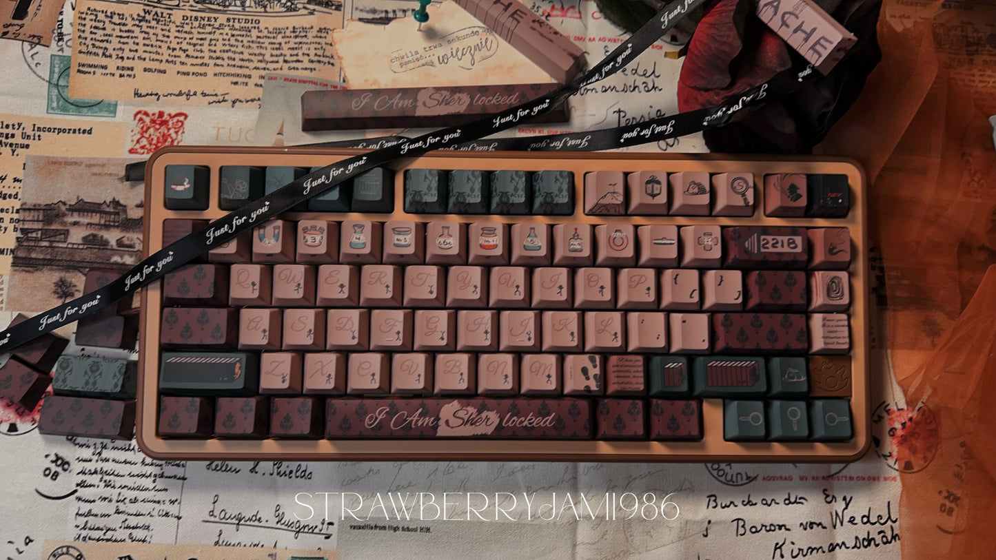 【Preorder】 Prebuilt FF75 Brown Coffee Aluminum Customized Mechanical Keyboard