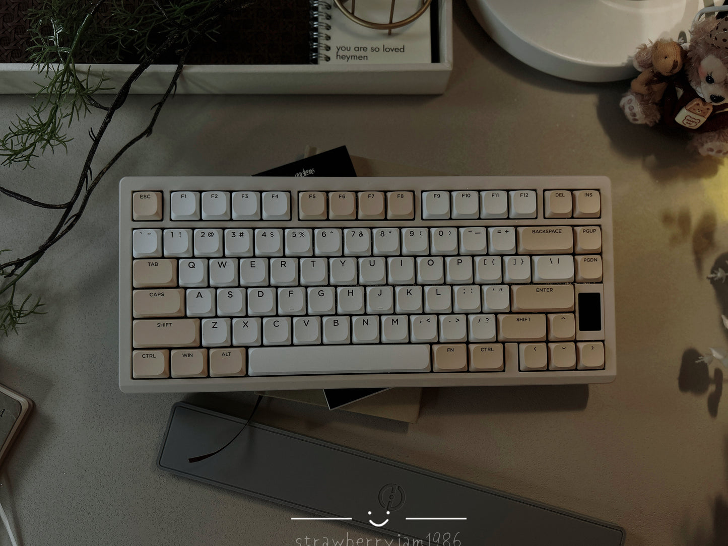Unboxing Clearance ONLY 1 Instock Chilkey ND75 LP Wireless Gaming Keyboard with LCD Screen Silver Beige