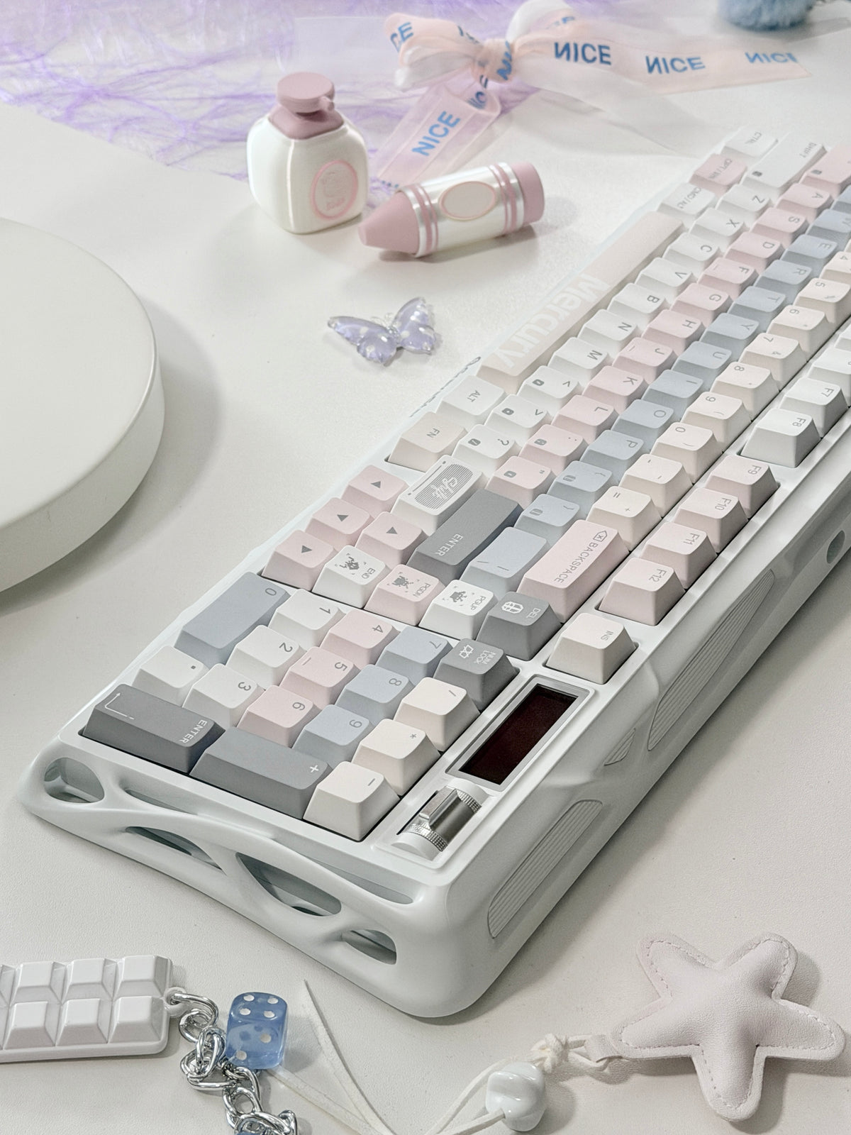 Unboxing Clearance ONLY 1 Instock Mercury K98 - Pastel Whisper | Silent Switch
