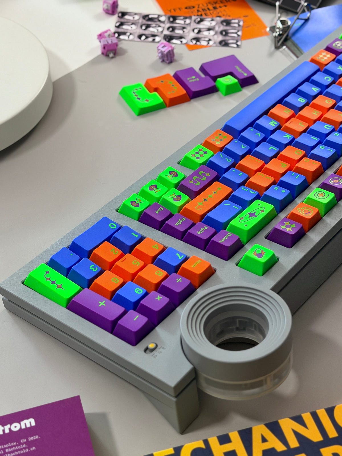 ONLY 1 Instock Dry Studio ATM98Misty Dusk Star Ring RGB Backlit Wireless Aluminum Mechanical