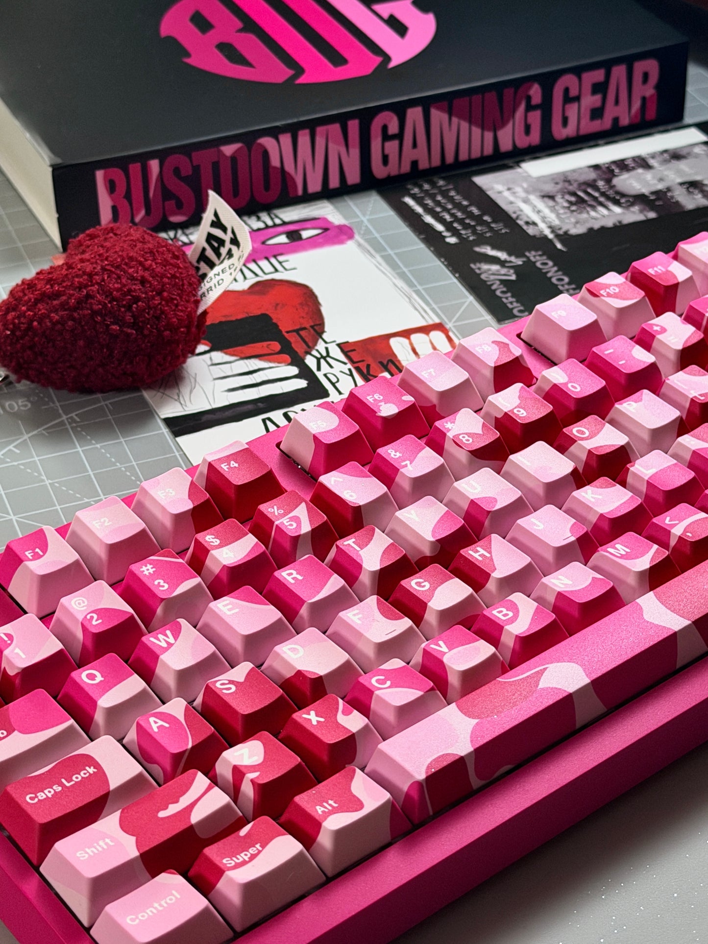Unboxing Clearance ONLY 1 Instock YUNZII RT75 PRO Magnetic Switch Wireless Gaming Keyboard + Pink Camo Keycaps