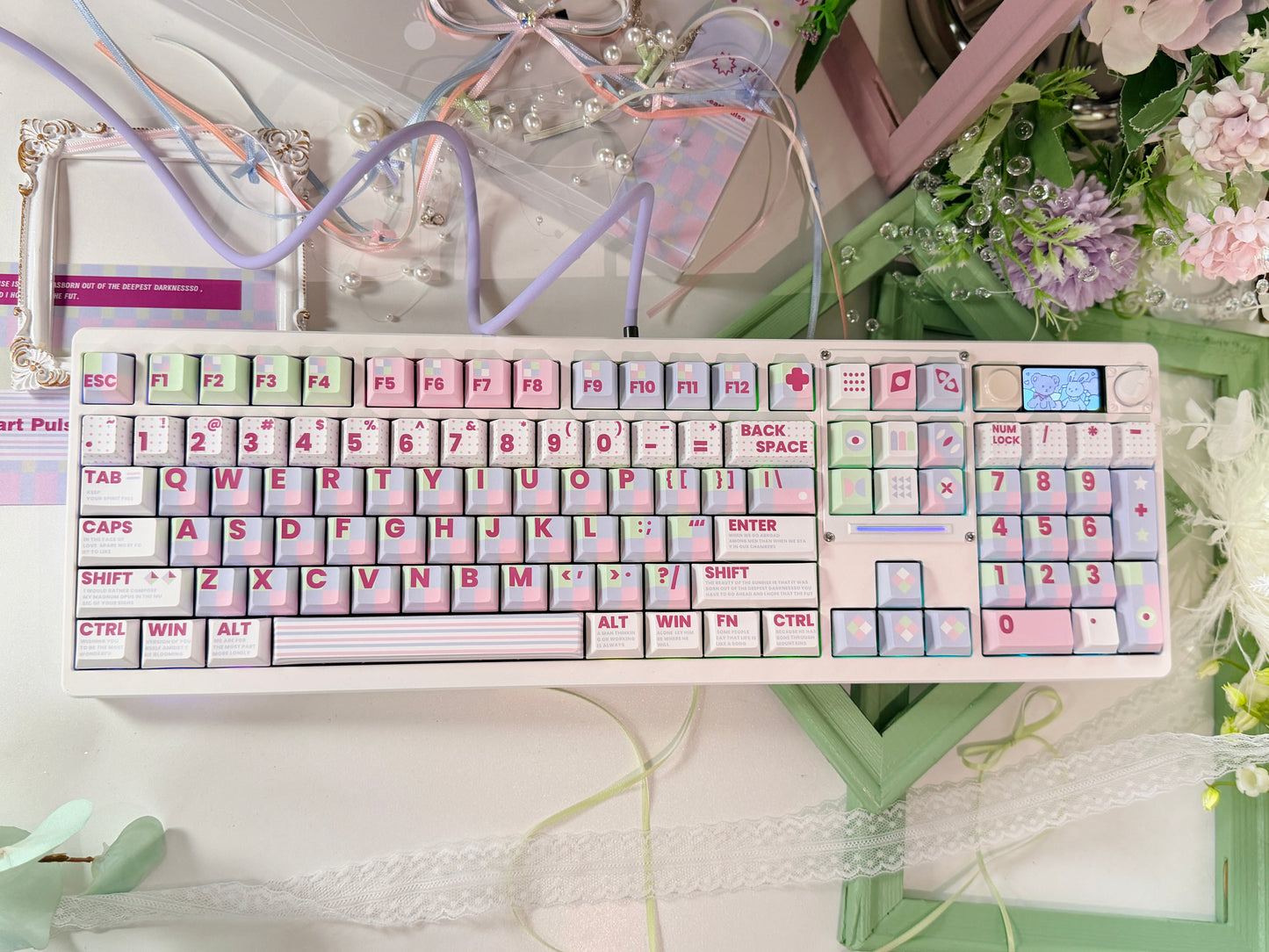 Unboxing Sample For Sale ONLY 1 Instock Wireless Mechanical Keyboard Chilkey ND104 Gaming Keyboard