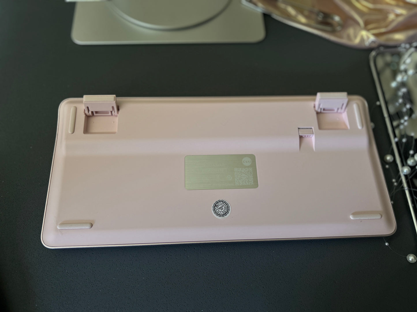 Unboxing Clearance ONLY 1 Instock Kzzi I75 Anodized Pink Low-Profile Wireless Keyboard